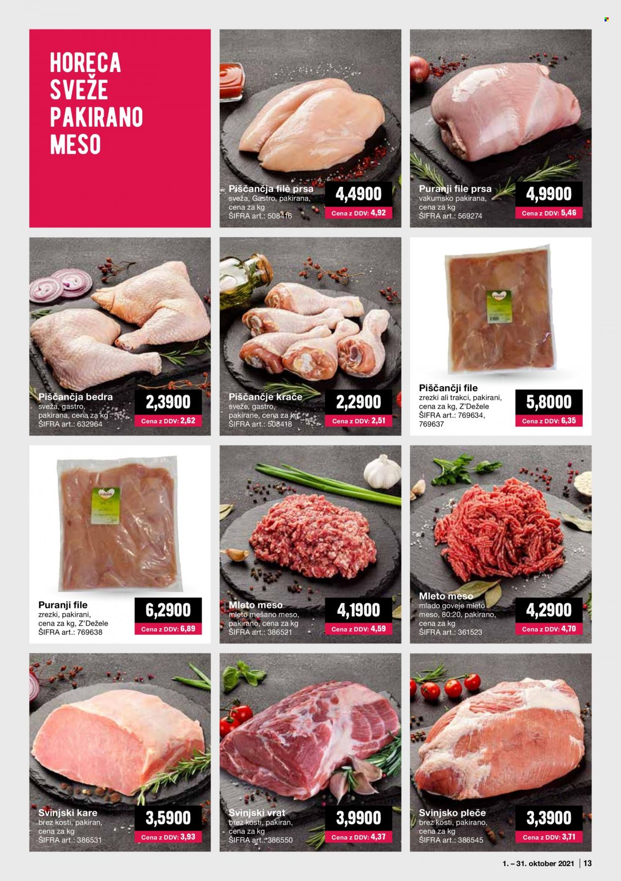 Mercator Cash & Carry katalog - 1.10.2021 - 31.10.2021. Stran 13