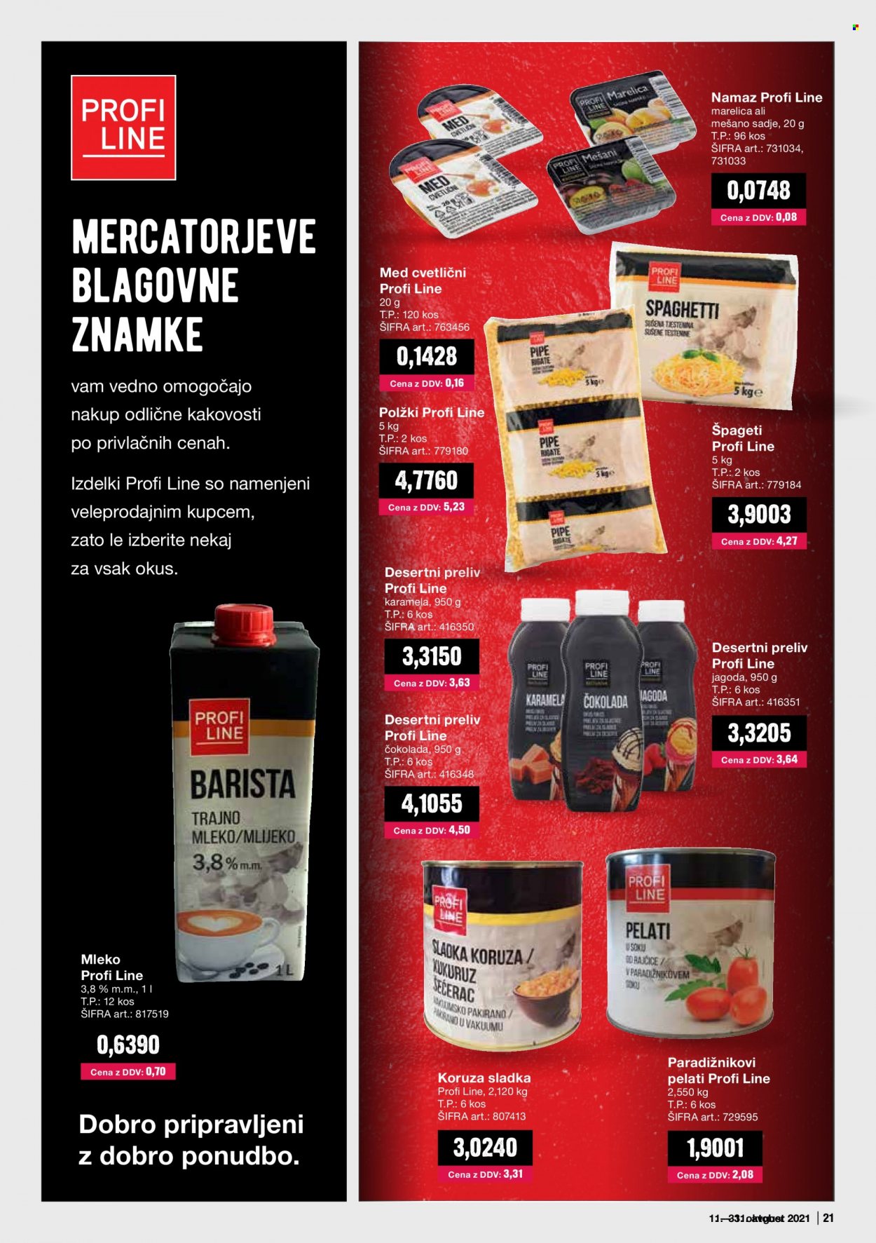 Mercator Cash & Carry katalog - 1.10.2021 - 31.10.2021. Stran 21