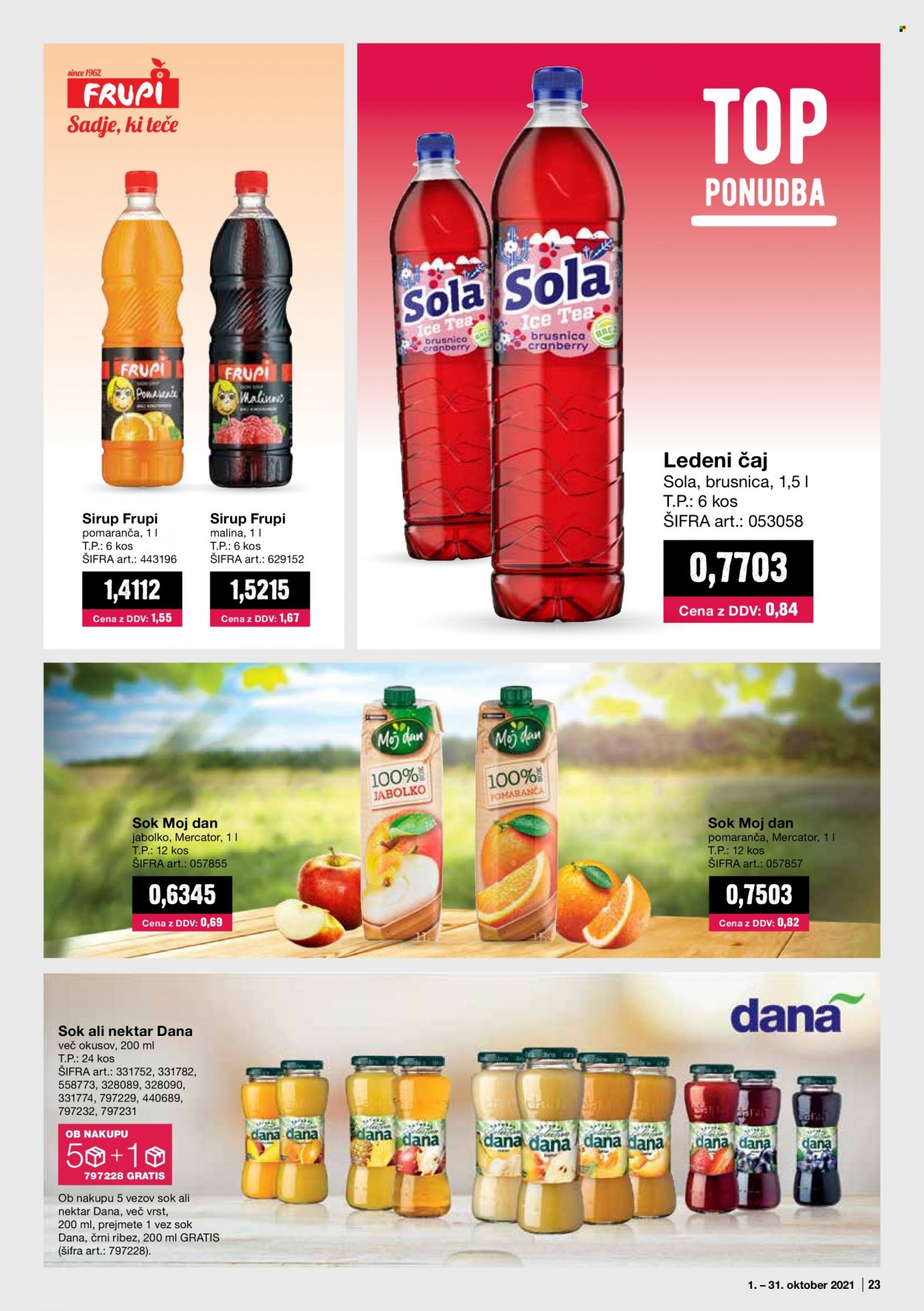 Mercator Cash & Carry katalog - 1.10.2021 - 31.10.2021. Stran 23
