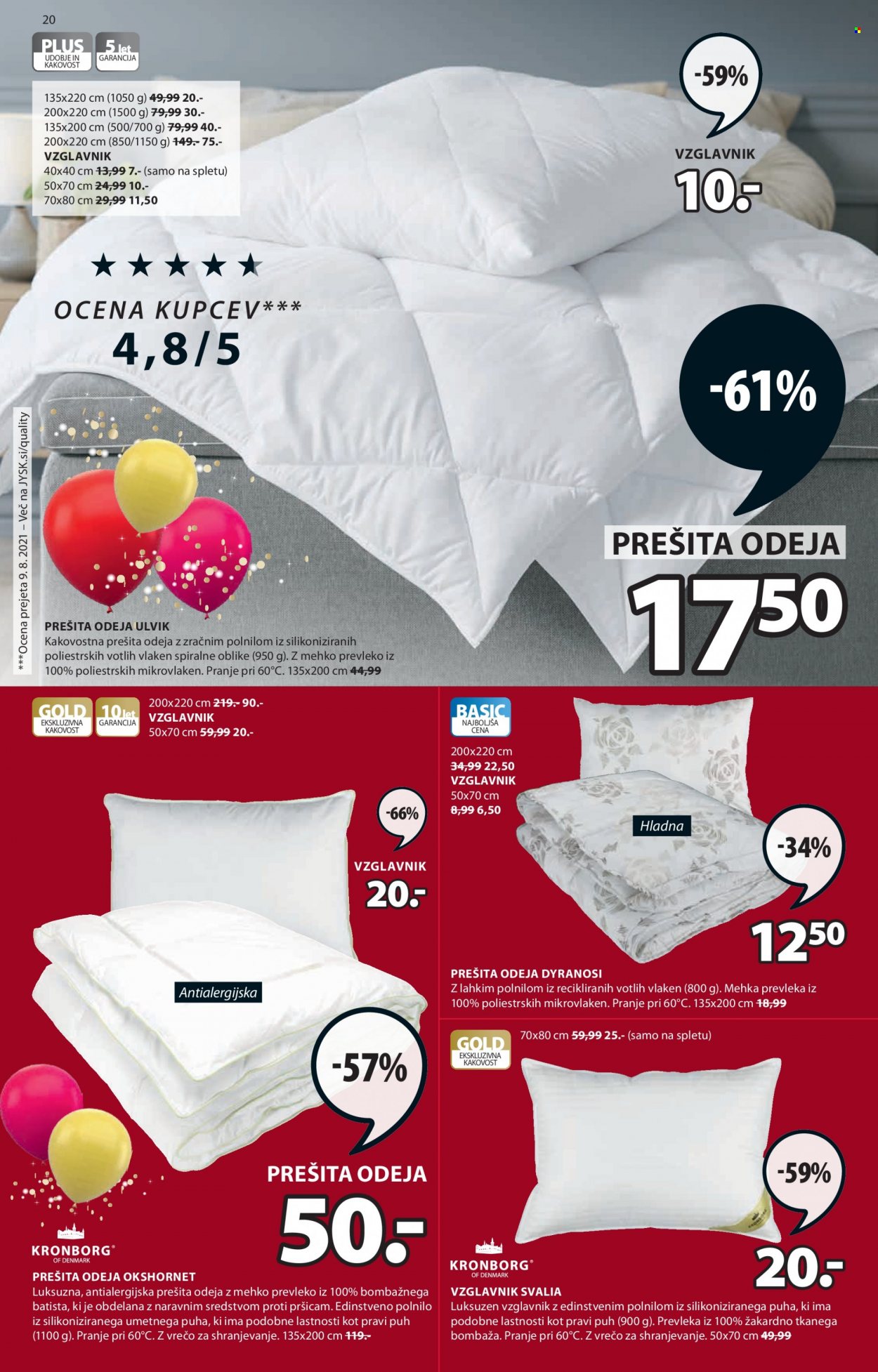 JYSK katalog - 7.10.2021 - 20.10.2021. Stran 20