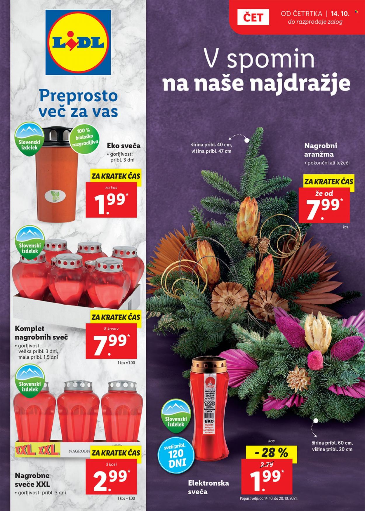 Lidl katalog - 14.10.2021 - 24.10.2021. Stran 1