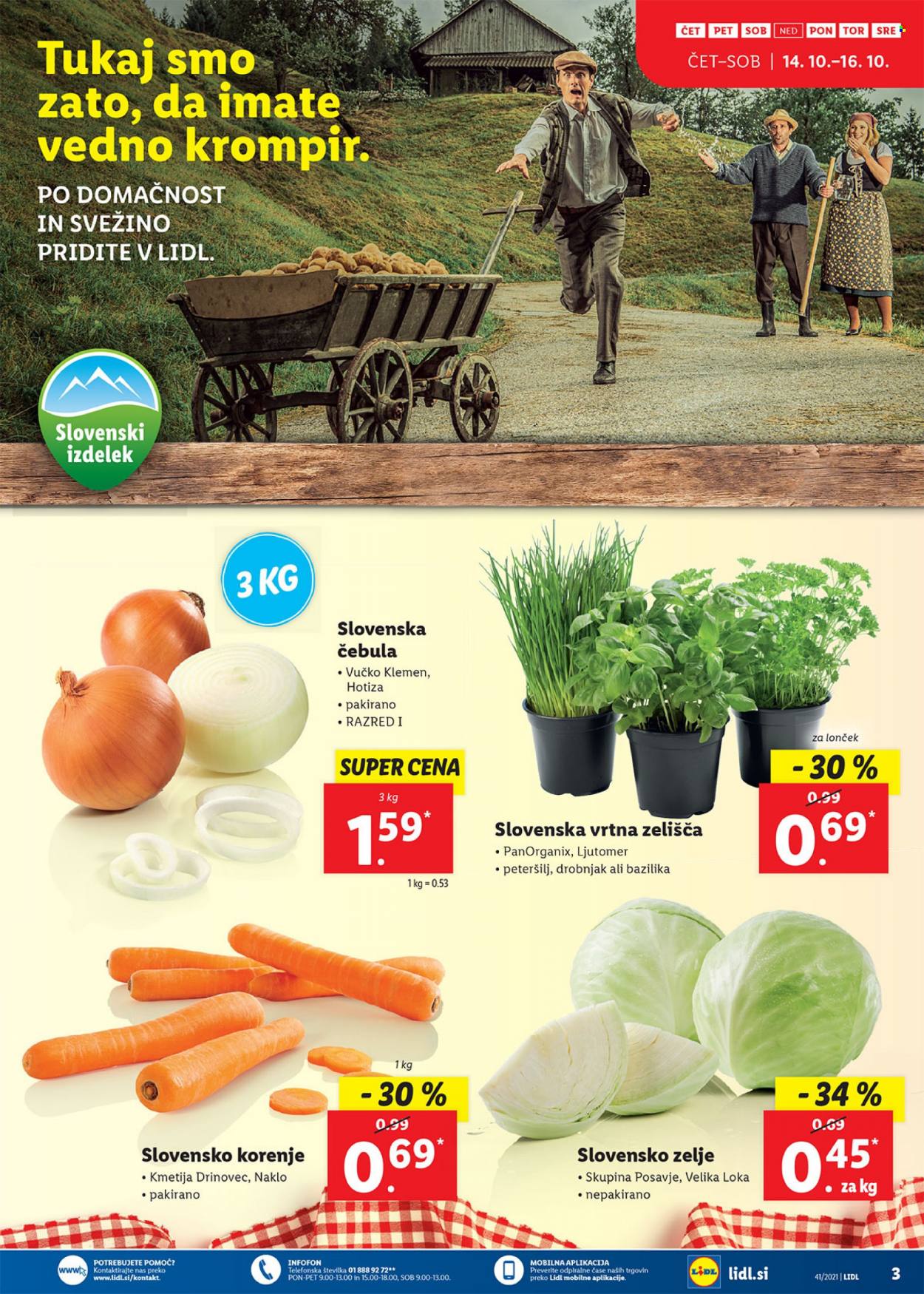 Lidl katalog - 14.10.2021 - 24.10.2021. Stran 3
