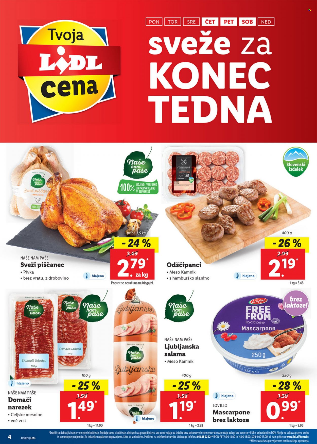 Lidl katalog - 14.10.2021 - 24.10.2021. Stran 4