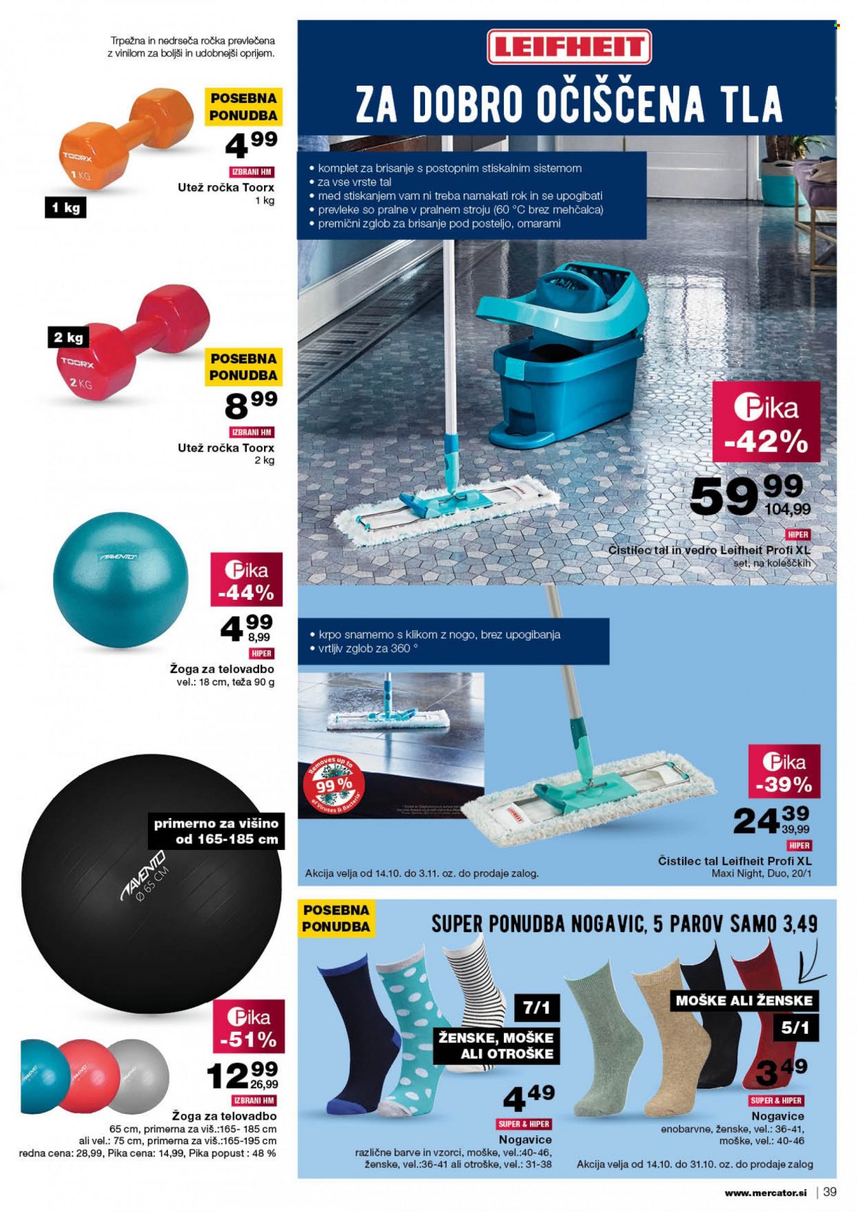 Mercator katalog - 14.10.2021 - 20.10.2021. Stran 39