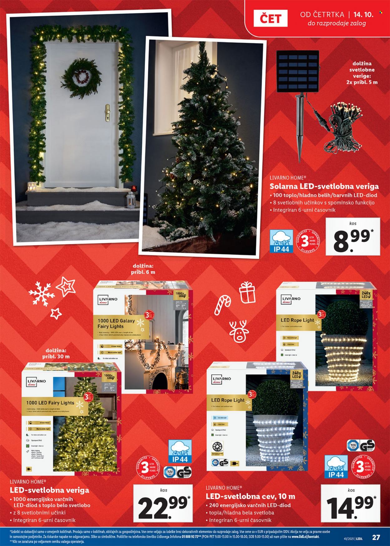 Lidl katalog - 14.10.2021 - 24.10.2021. Stran 27