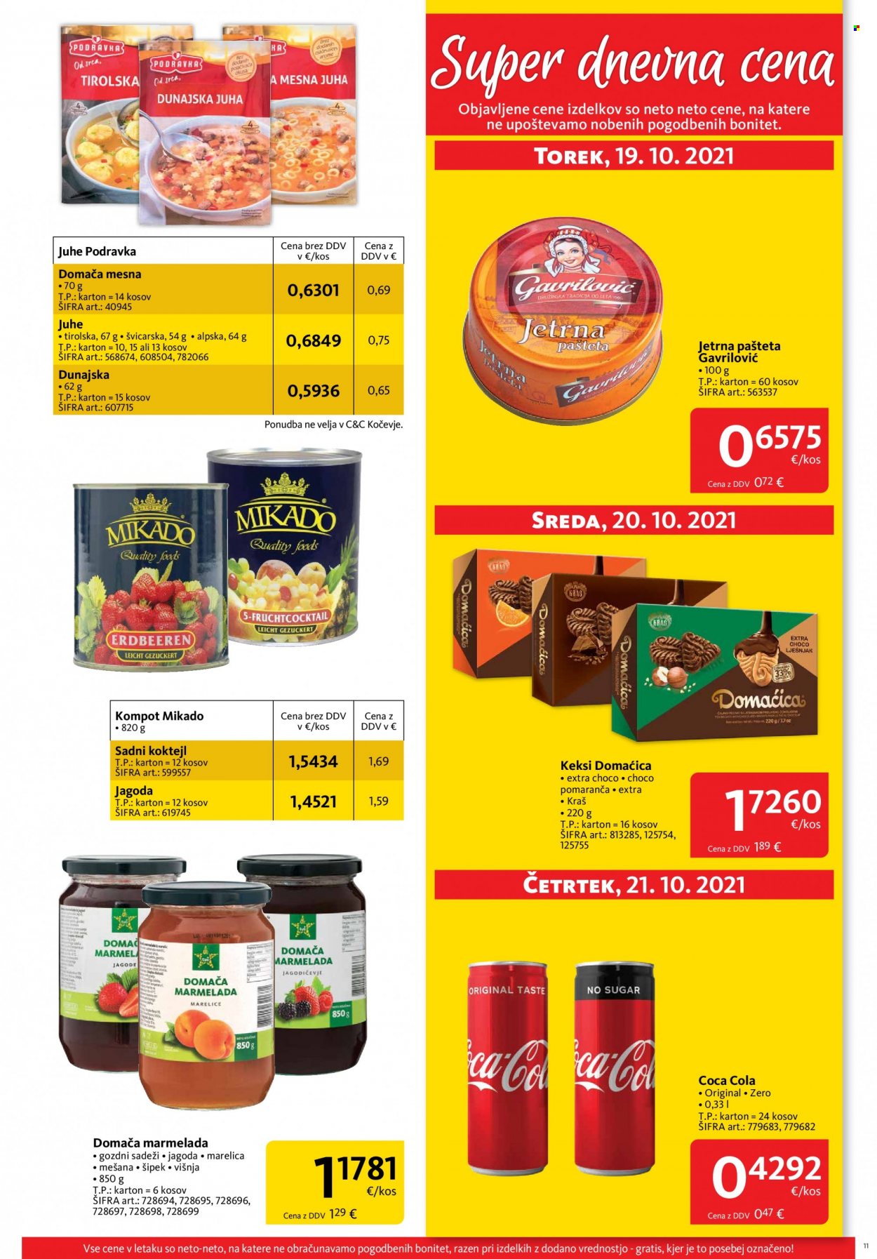 Tuš Cash & Carry katalog - 1.10.2021 - 31.10.2021. Stran 11