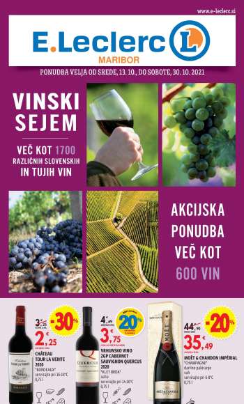 E.Leclerc katalog - 13.10.2021 - 30.10.2021.