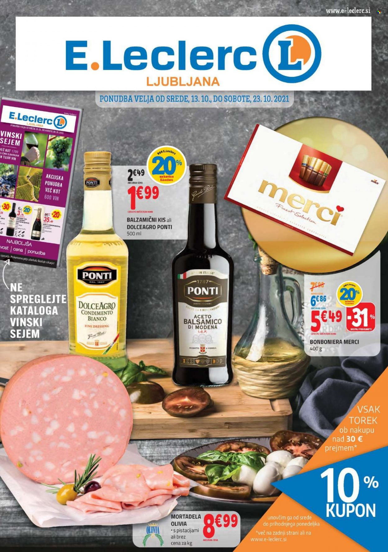 E.Leclerc katalog - 13.10.2021 - 23.10.2021. Stran 1