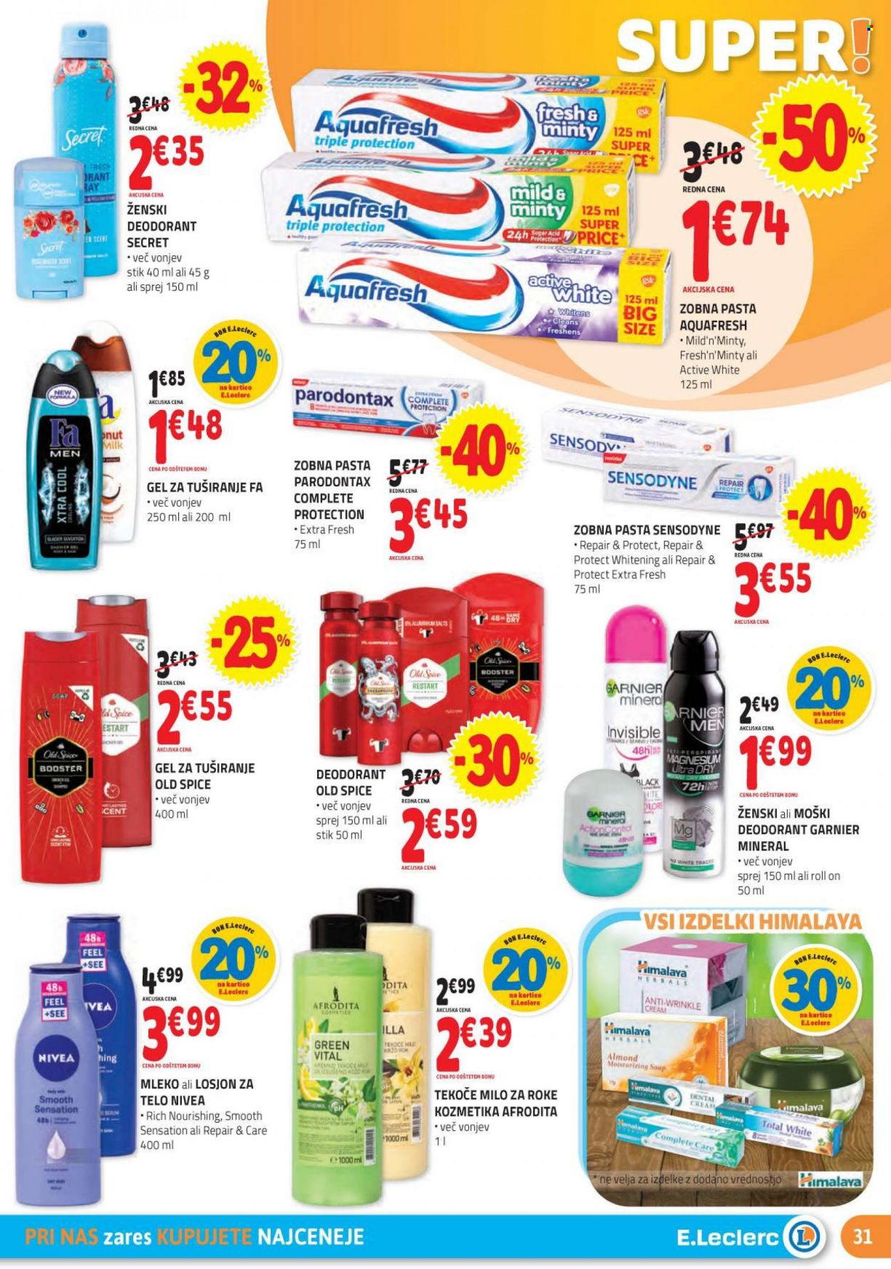 E.Leclerc katalog - 13.10.2021 - 23.10.2021. Stran 31
