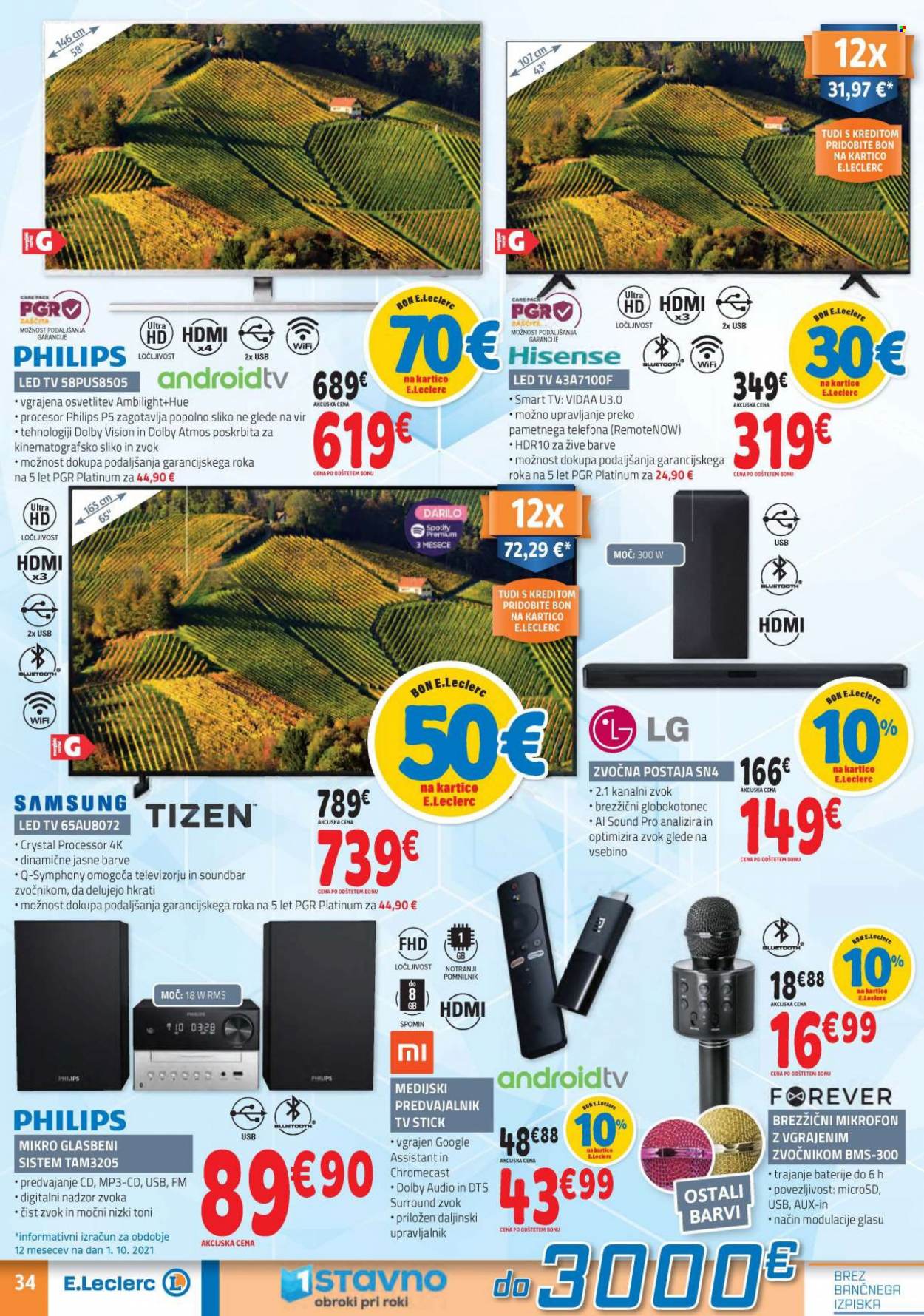 E.Leclerc katalog - 13.10.2021 - 23.10.2021. Stran 34