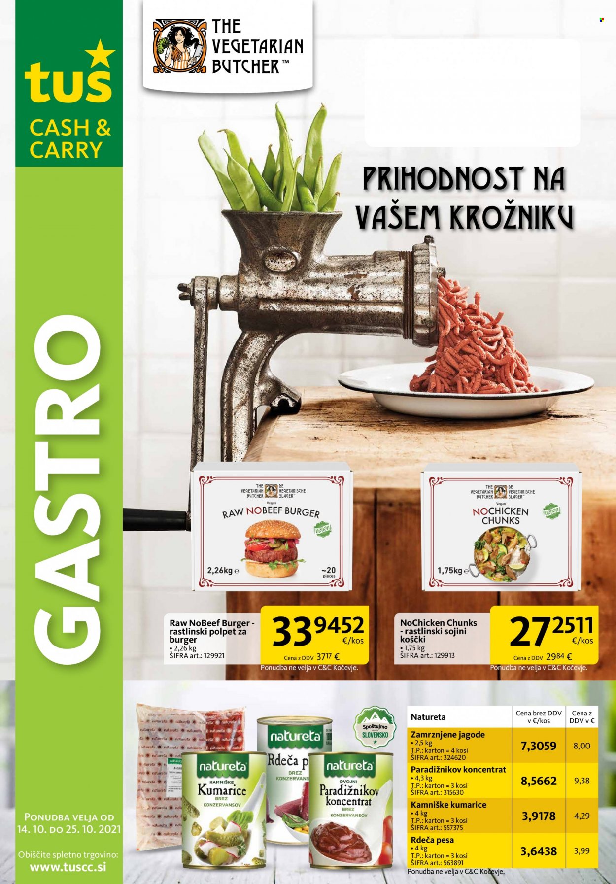 Tuš Cash & Carry katalog - 14.10.2021 - 25.10.2021. Stran 1