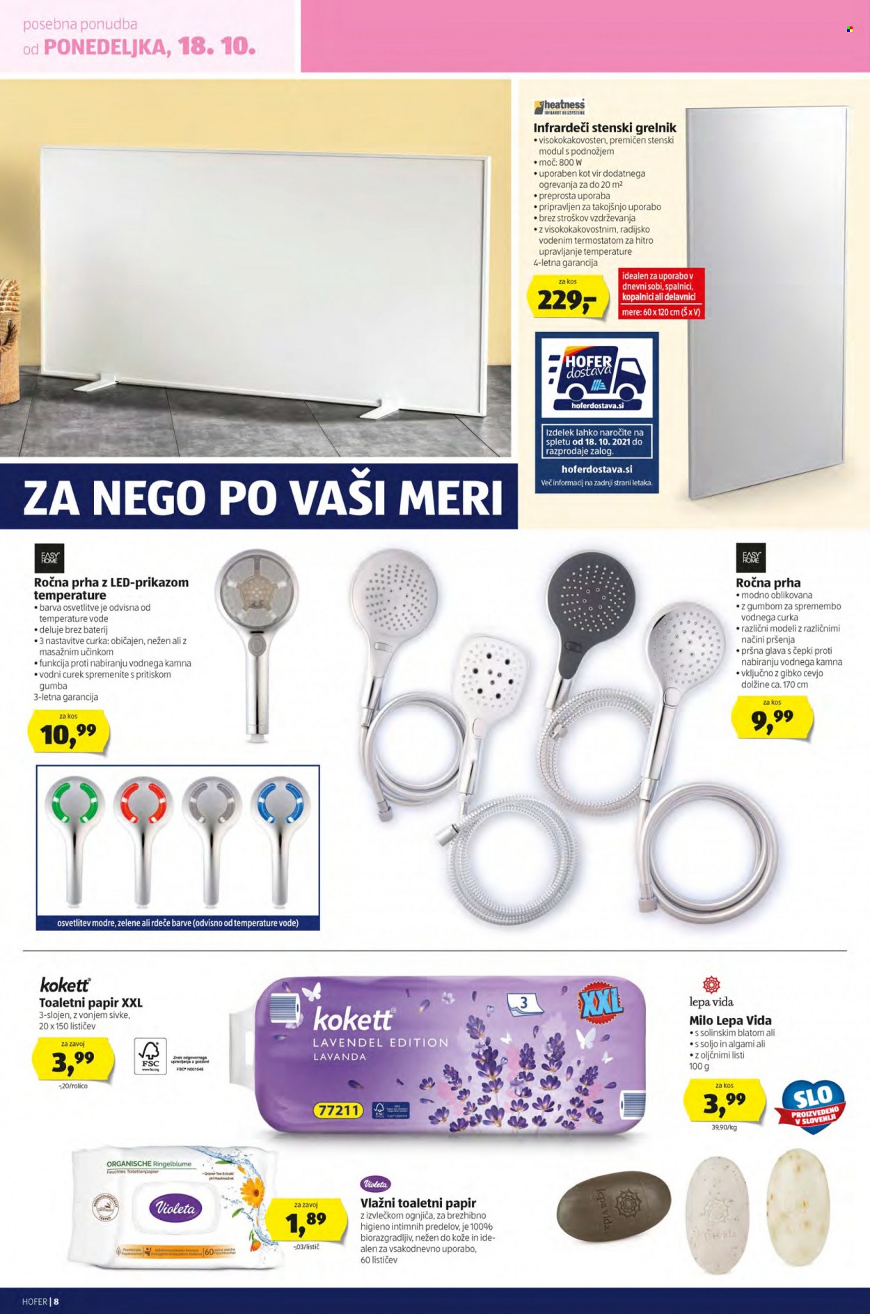 Hofer katalog - 15.10.2021 - 23.10.2021. Stran 8