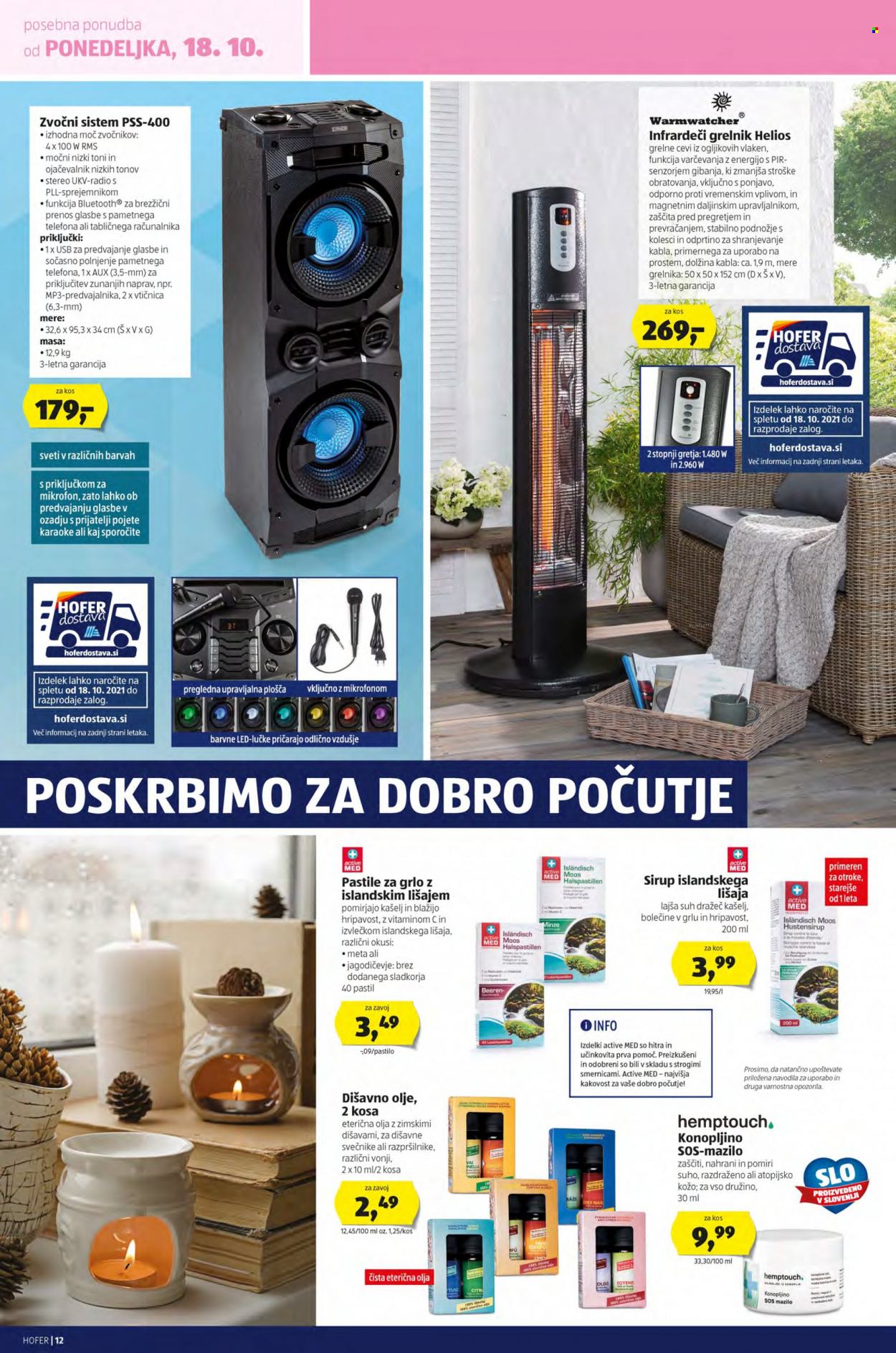 Hofer katalog - 15.10.2021 - 23.10.2021. Stran 12