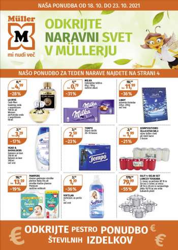 Müller katalog - 18.10.2021 - 23.10.2021.