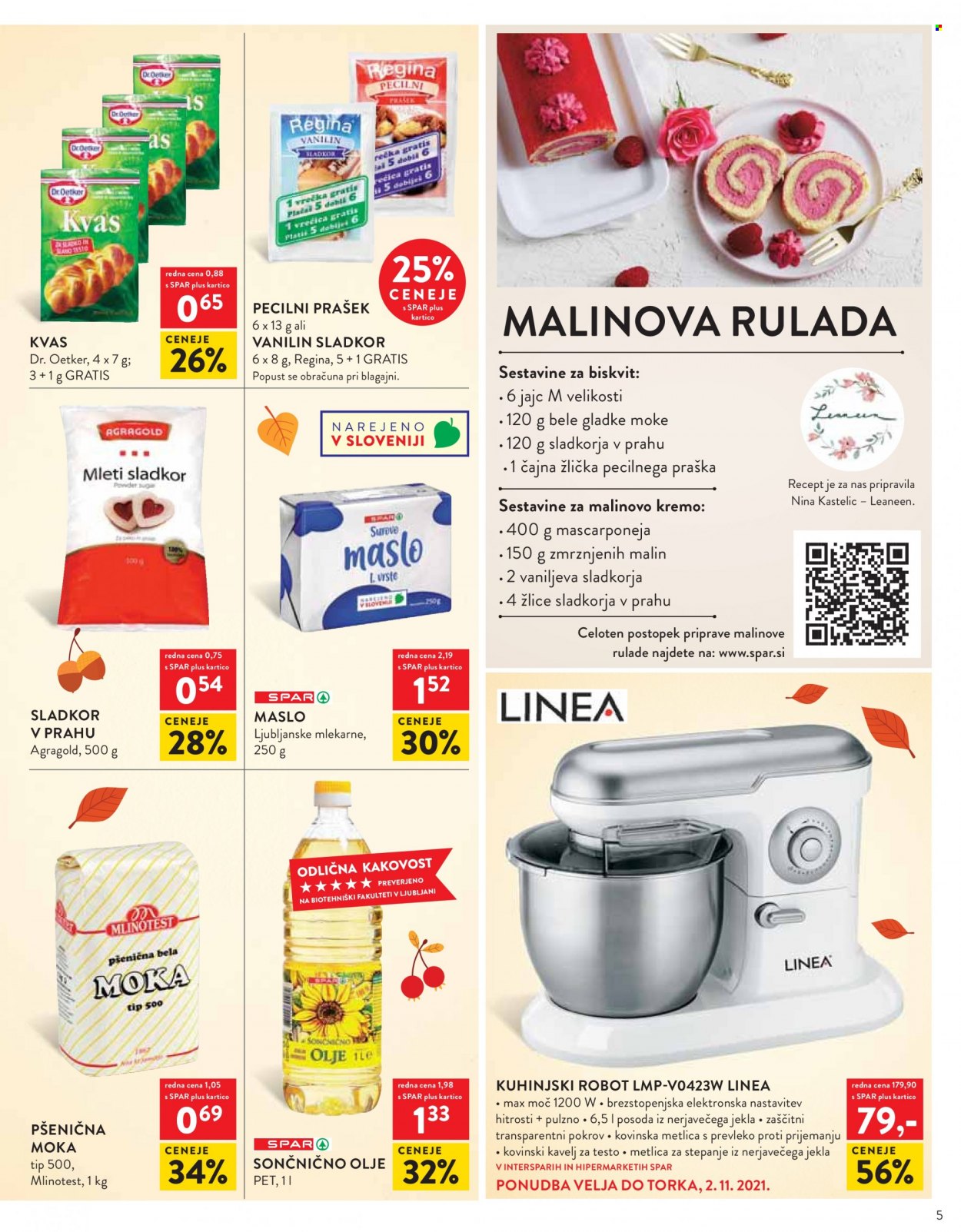 SPAR katalog - 20.10.2021 - 2.11.2021. Stran 5