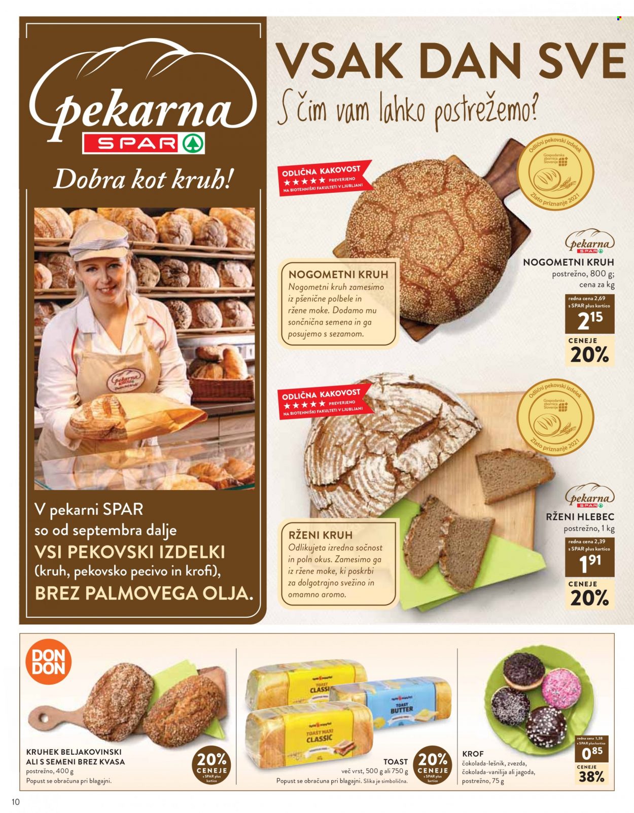 SPAR katalog - 20.10.2021 - 2.11.2021. Stran 10