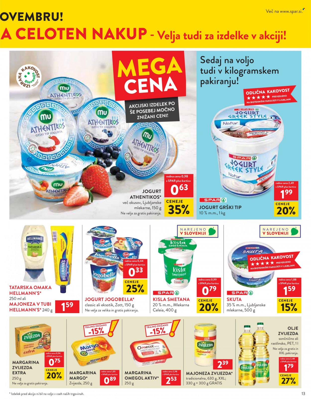 SPAR katalog - 20.10.2021 - 2.11.2021. Stran 13