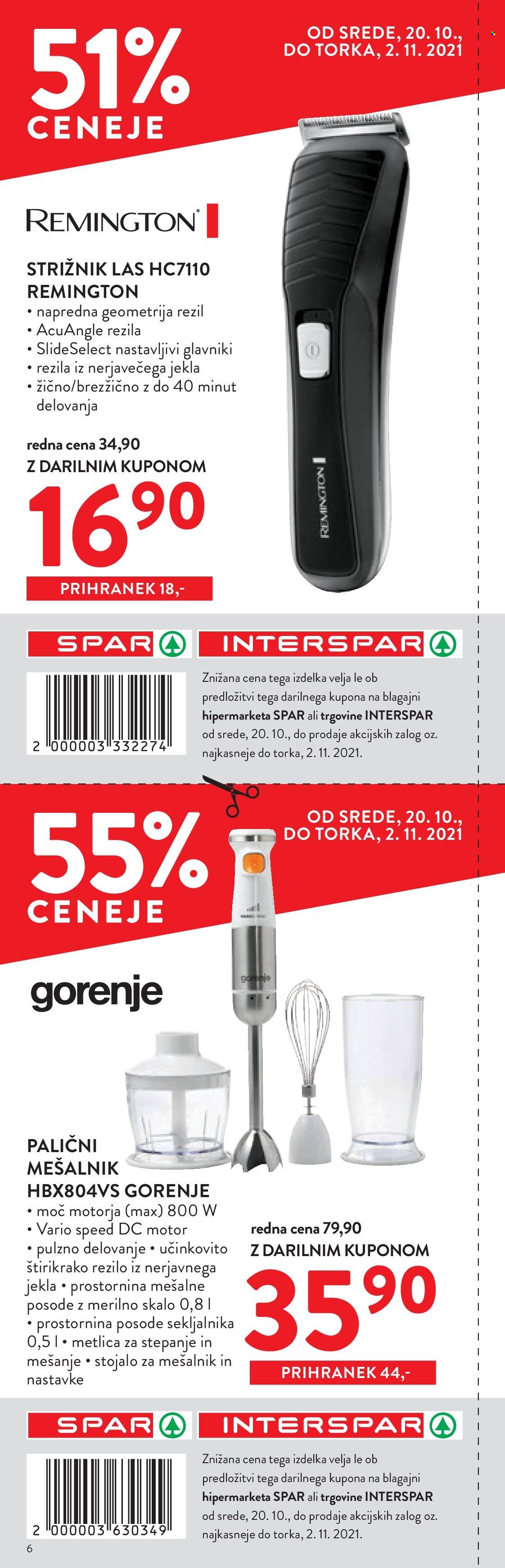 SPAR katalog - 20.10.2021 - 2.11.2021. Stran 6
