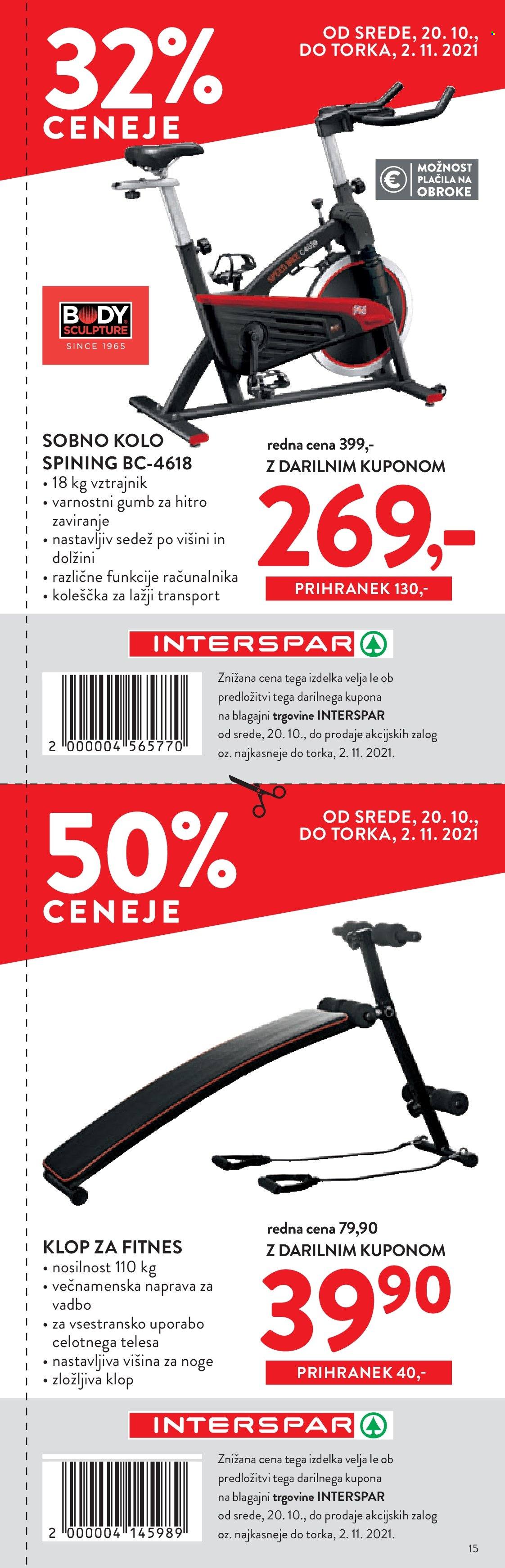 SPAR katalog - 20.10.2021 - 2.11.2021. Stran 15