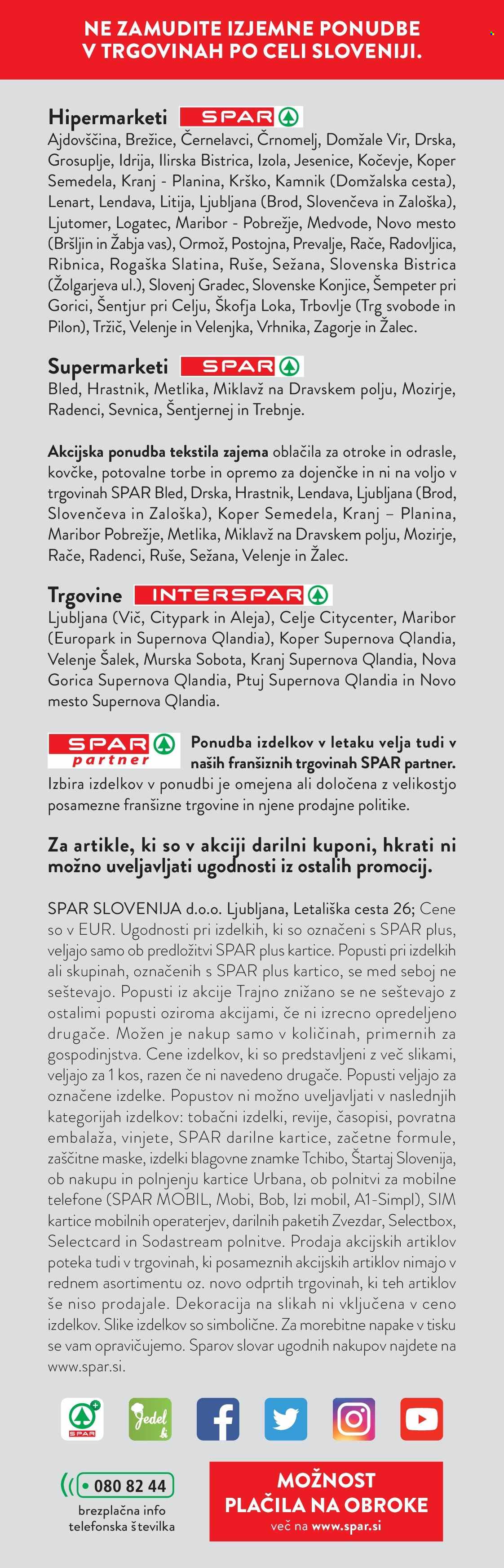 SPAR katalog - 20.10.2021 - 2.11.2021. Stran 24