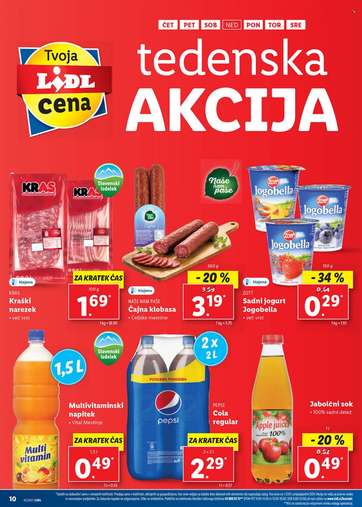 Lidl katalog - 21.10.2021 - 31.10.2021. Stran 10