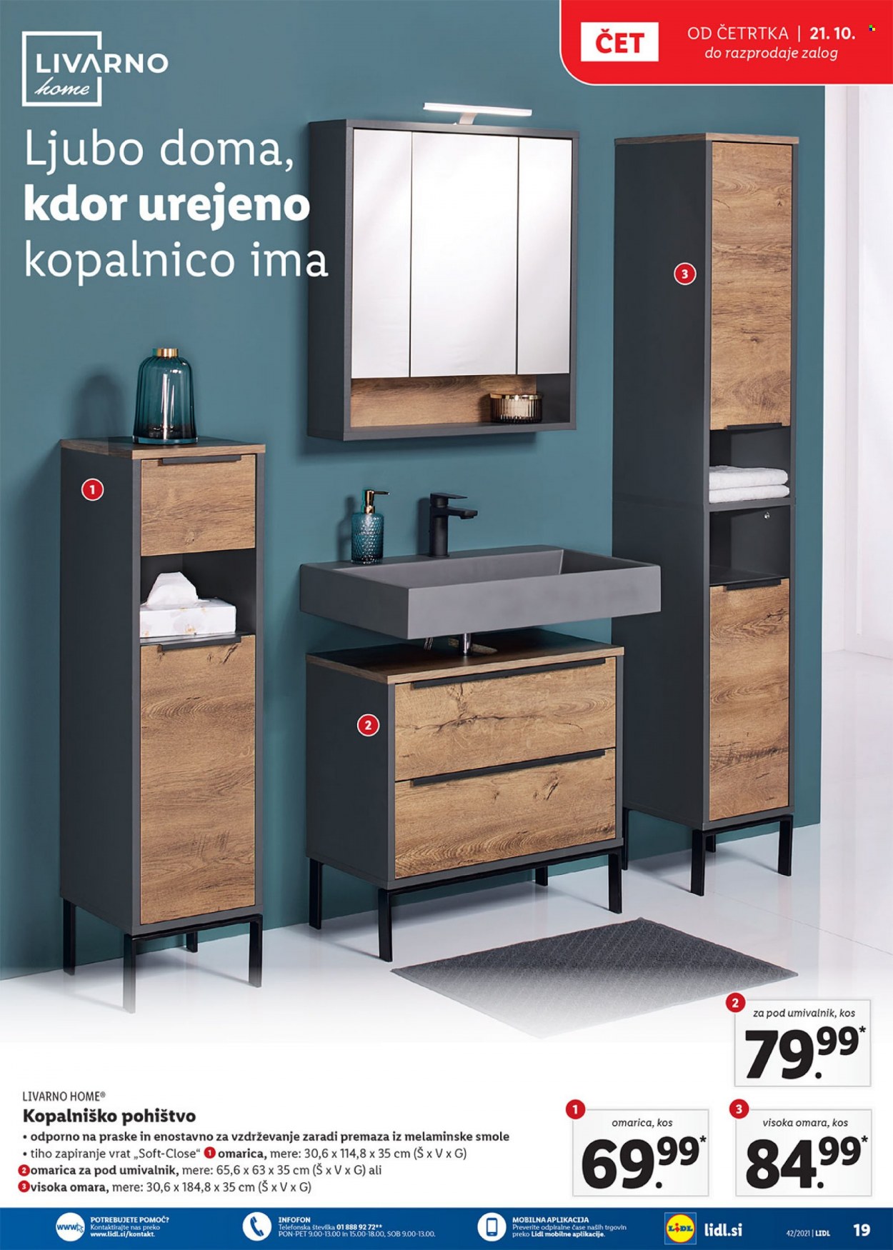Lidl katalog - 21.10.2021 - 31.10.2021. Stran 19