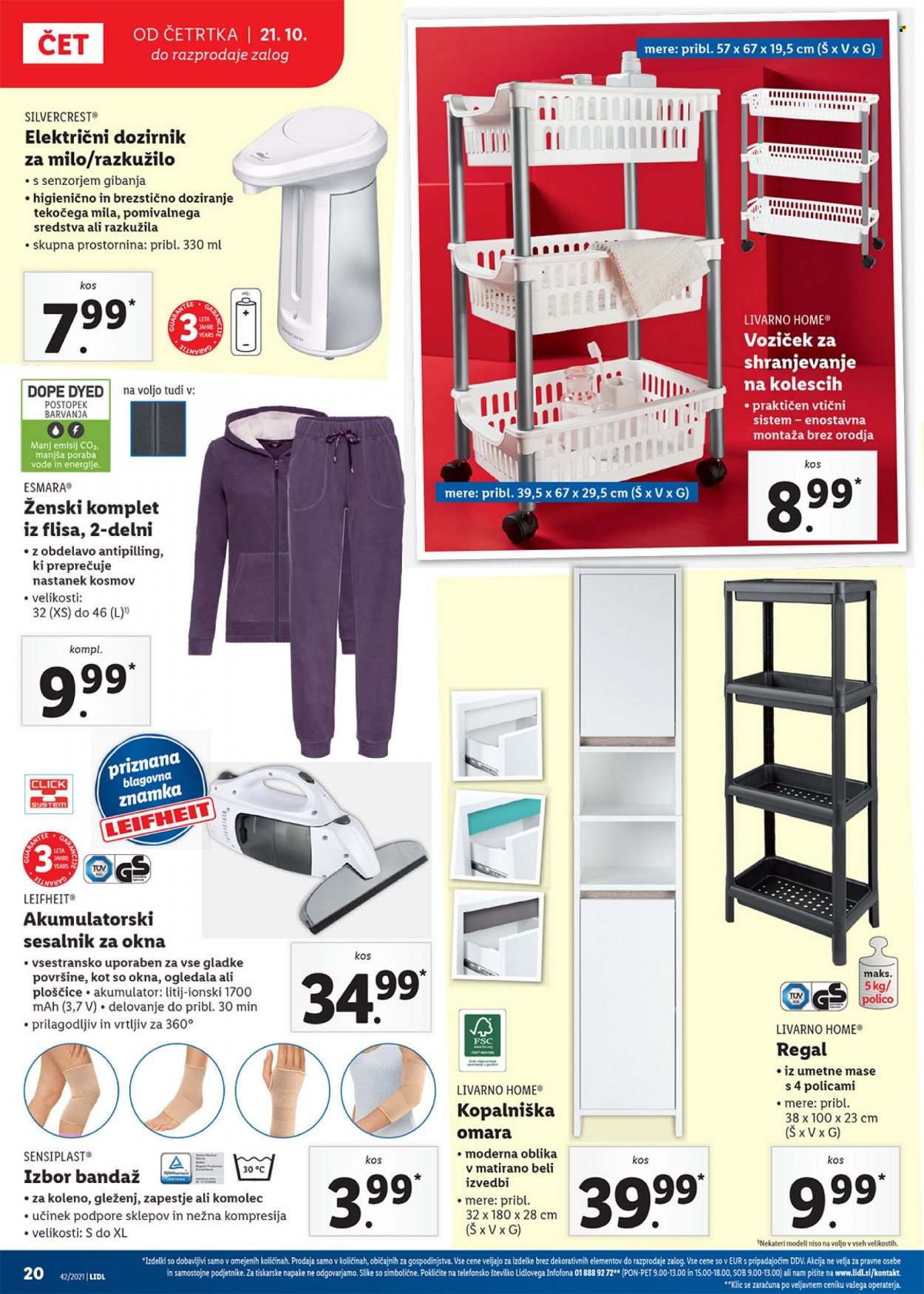 Lidl katalog - 21.10.2021 - 31.10.2021. Stran 20