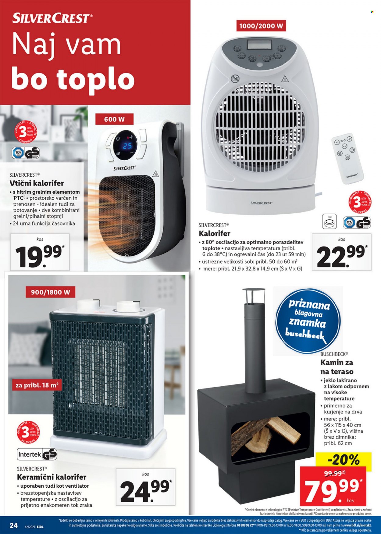 Lidl katalog - 21.10.2021 - 31.10.2021. Stran 24