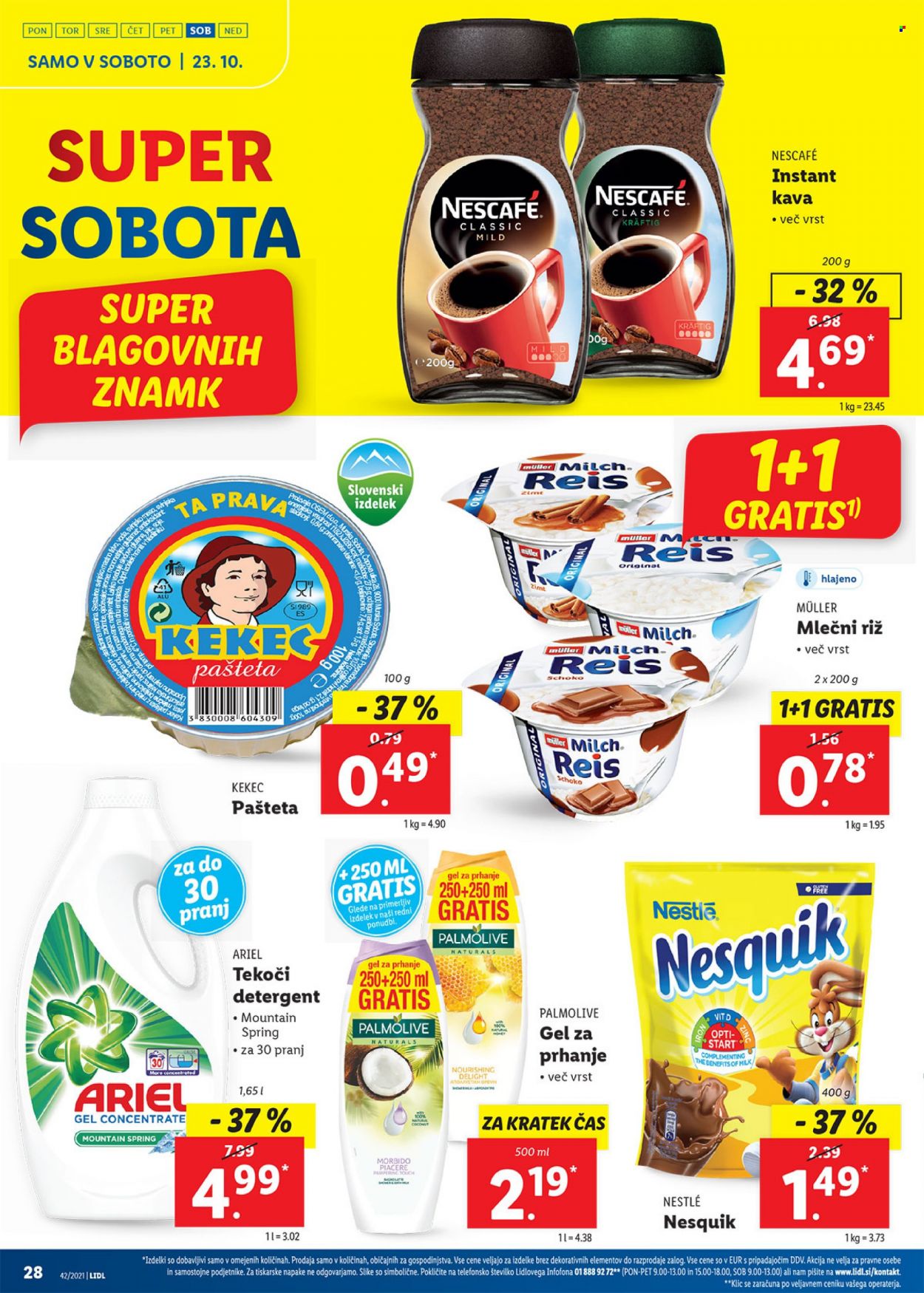 Lidl katalog - 21.10.2021 - 31.10.2021. Stran 28