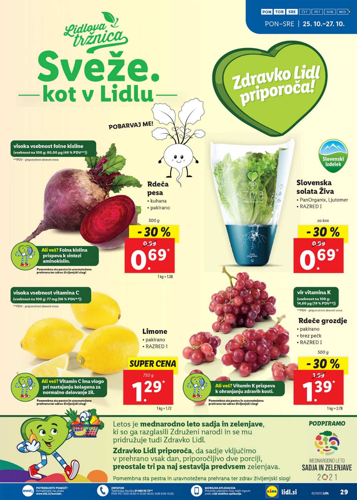 Lidl katalog - 21.10.2021 - 31.10.2021. Stran 29