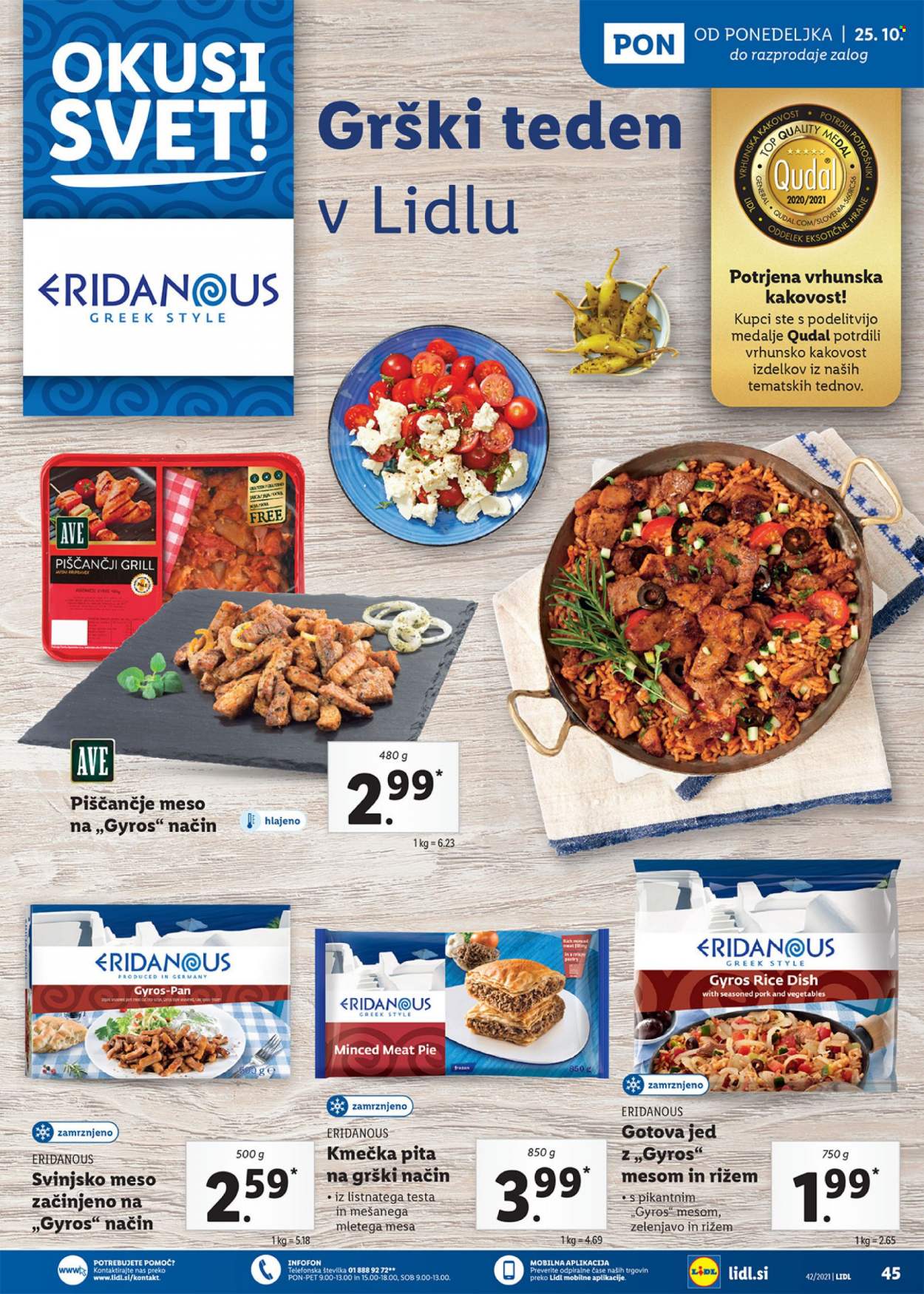 Lidl katalog - 21.10.2021 - 31.10.2021. Stran 45