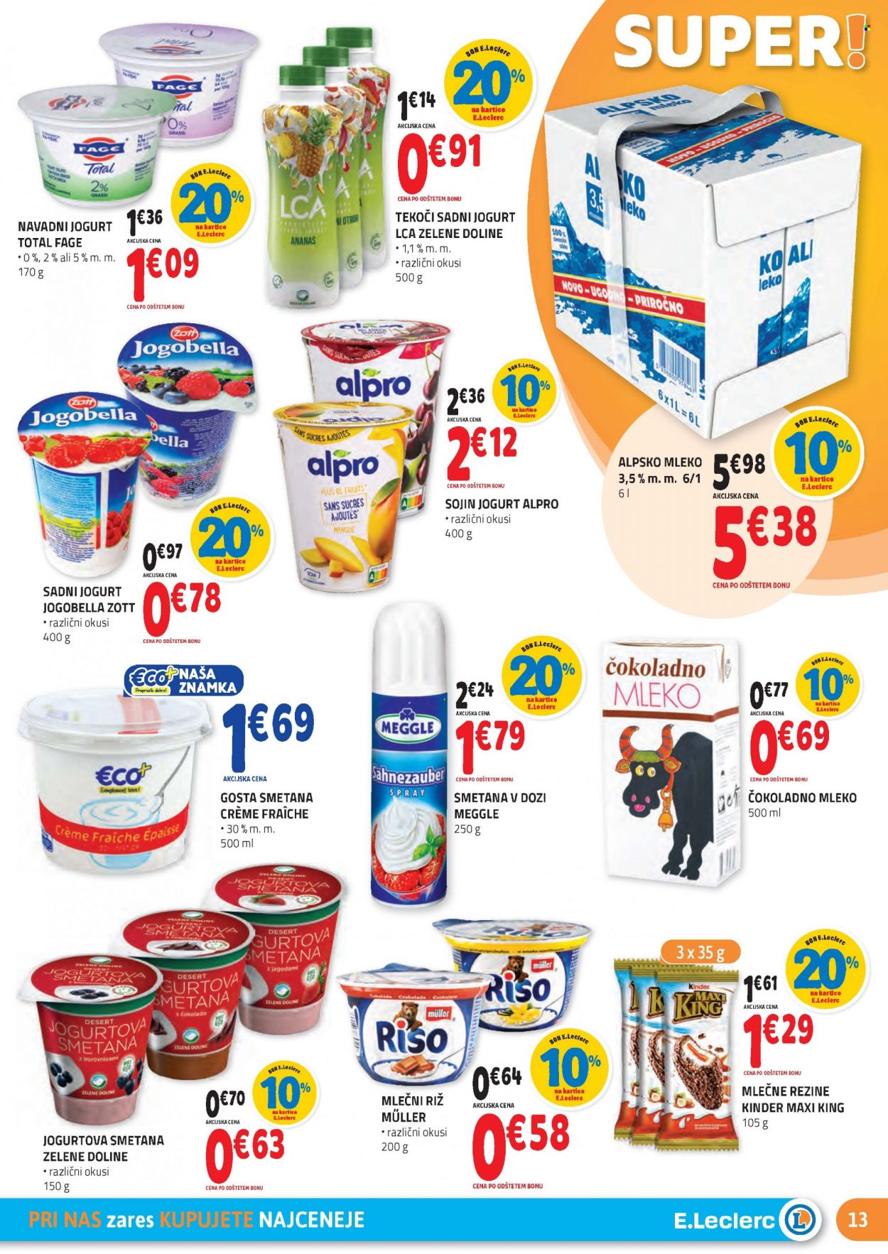 E.Leclerc katalog - 20.10.2021 - 30.10.2021. Stran 13