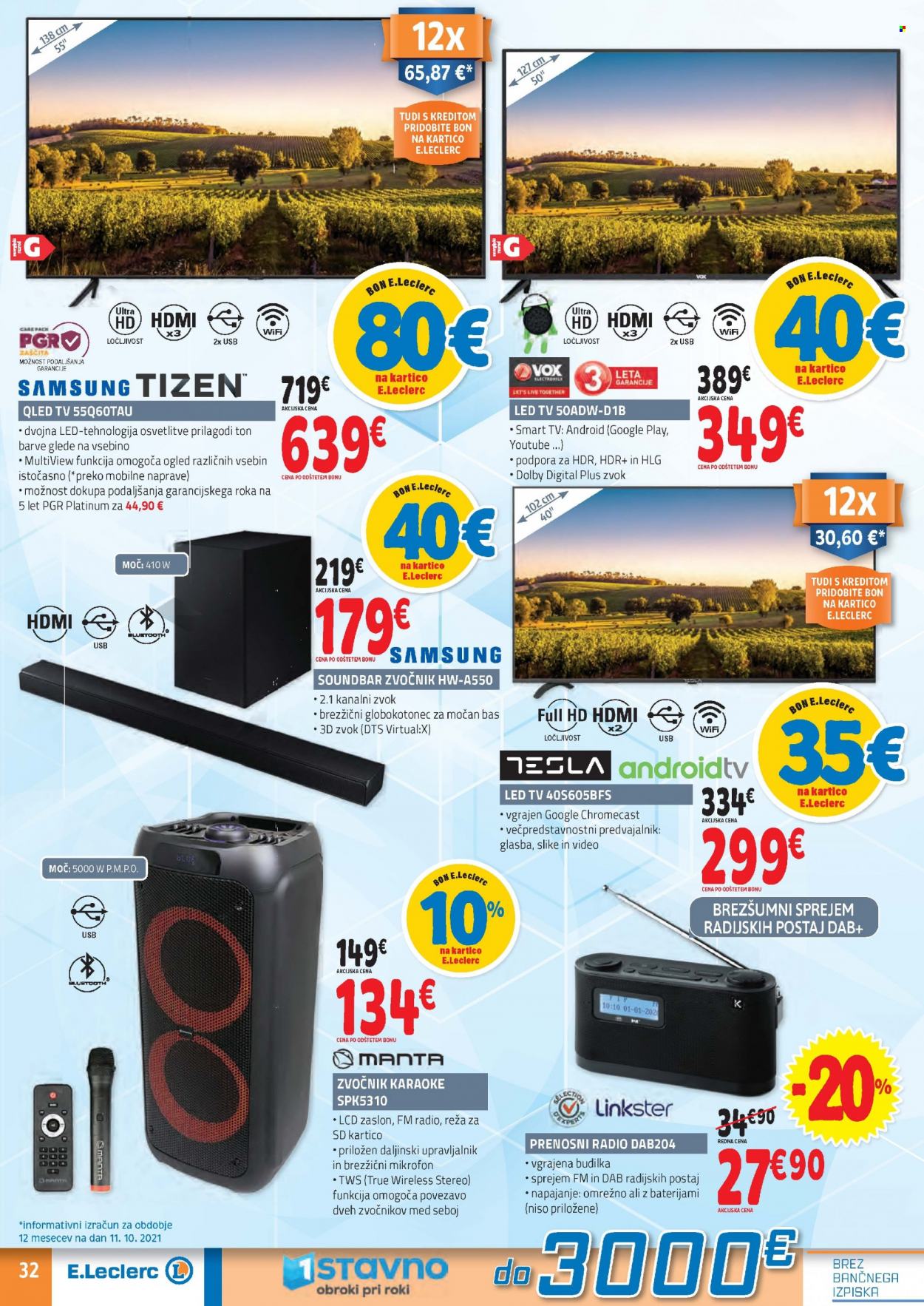 E.Leclerc katalog - 20.10.2021 - 30.10.2021. Stran 32
