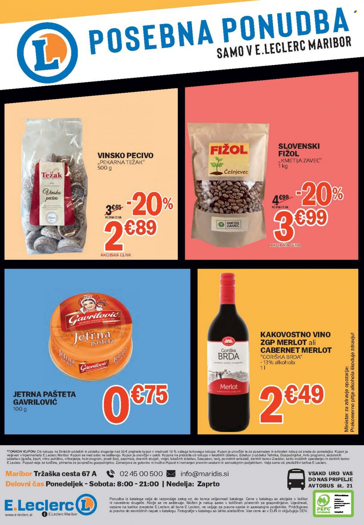 E.Leclerc katalog - 20.10.2021 - 30.10.2021. Stran 48