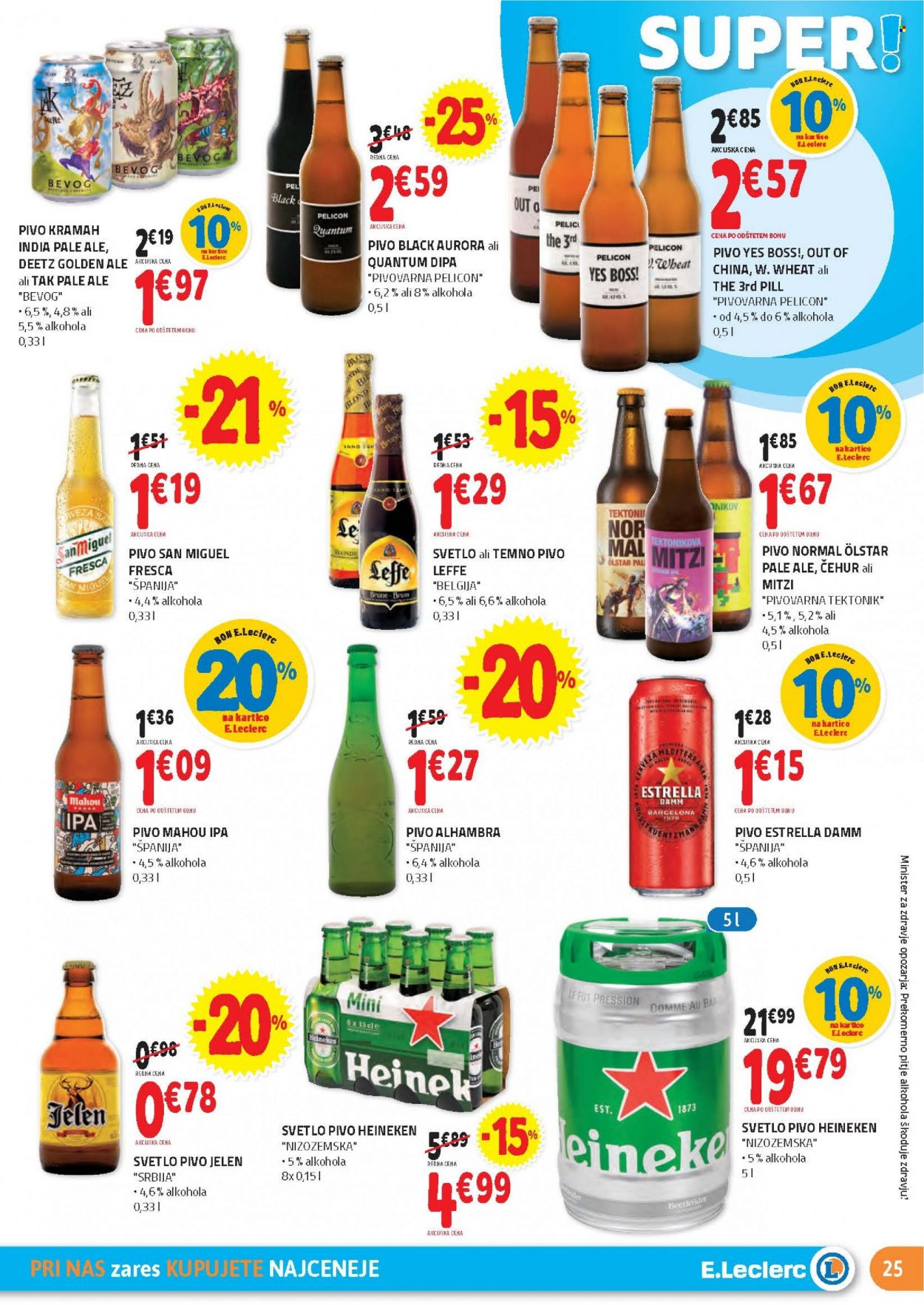 E.Leclerc katalog - 20.10.2021 - 30.10.2021. Stran 25