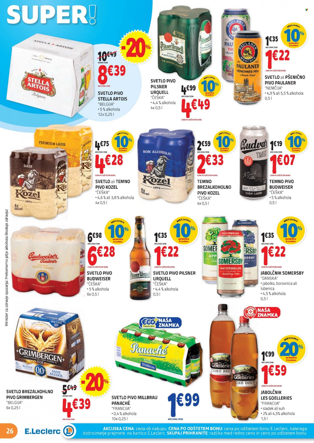 E.Leclerc katalog - 20.10.2021 - 30.10.2021. Stran 26