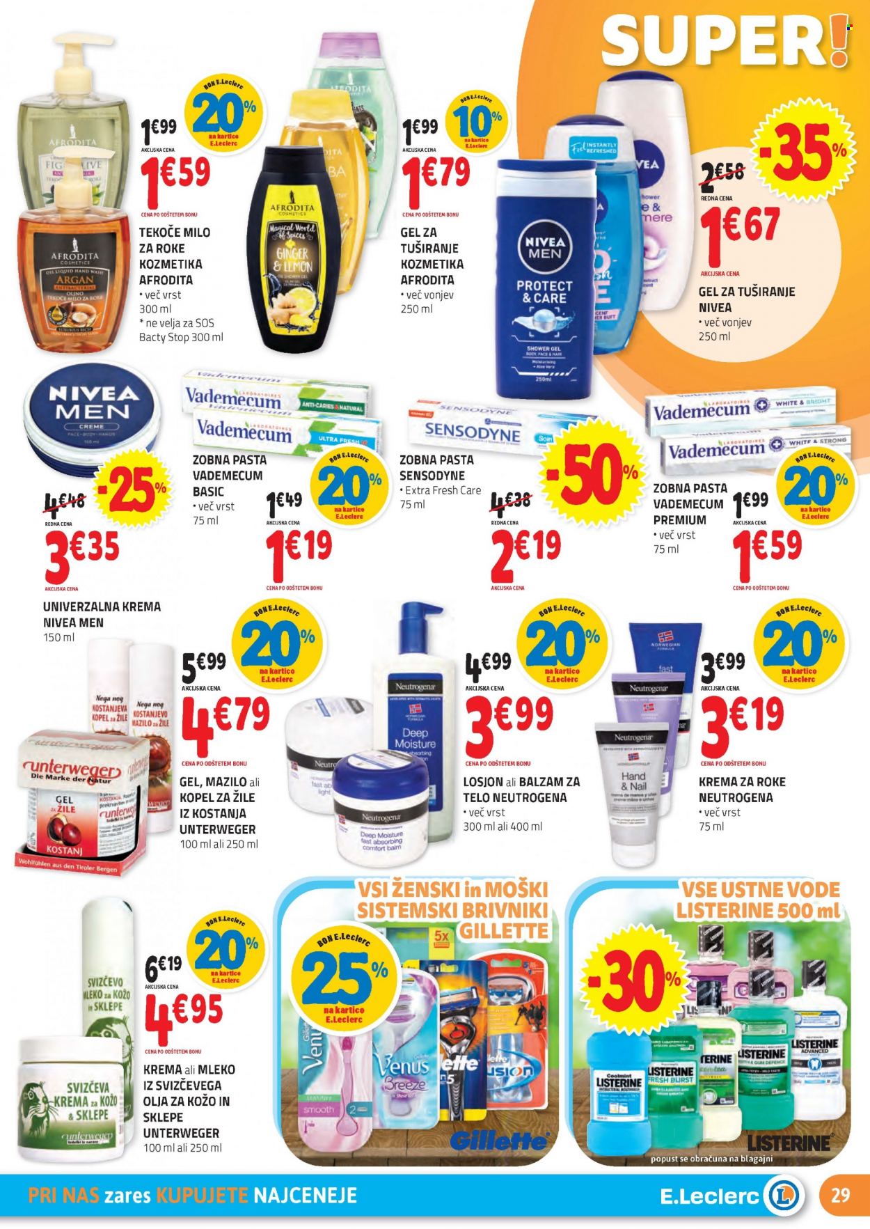 E.Leclerc katalog - 20.10.2021 - 30.10.2021. Stran 29