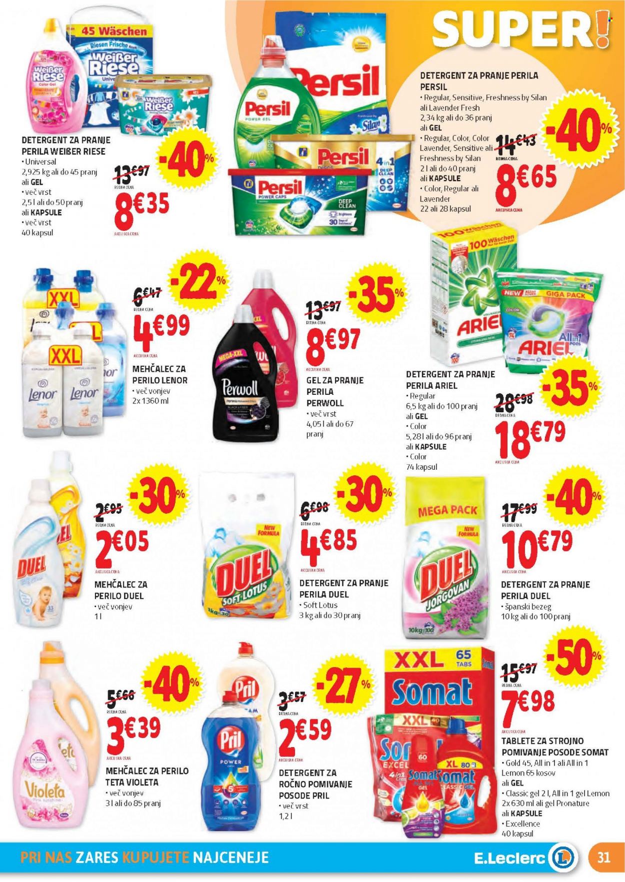 E.Leclerc katalog - 20.10.2021 - 30.10.2021. Stran 31