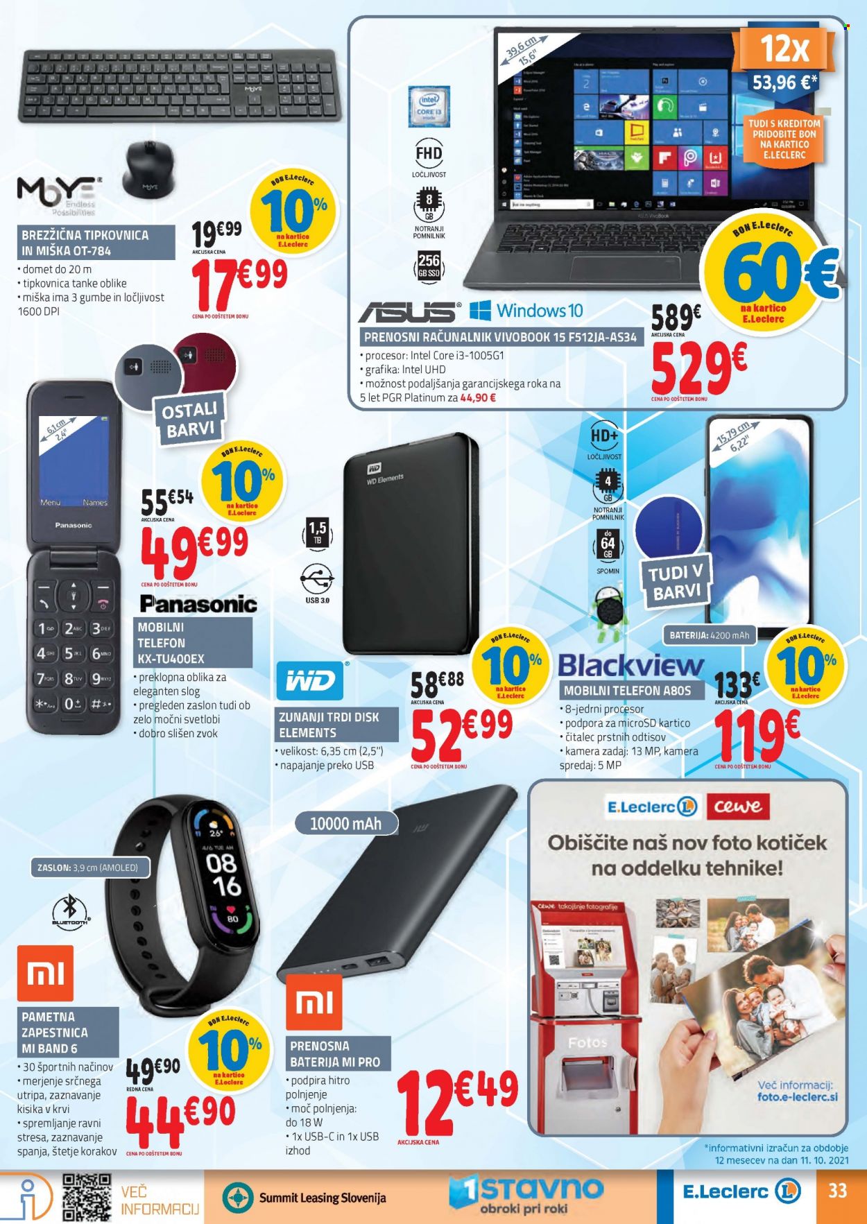 E.Leclerc katalog - 20.10.2021 - 30.10.2021. Stran 33