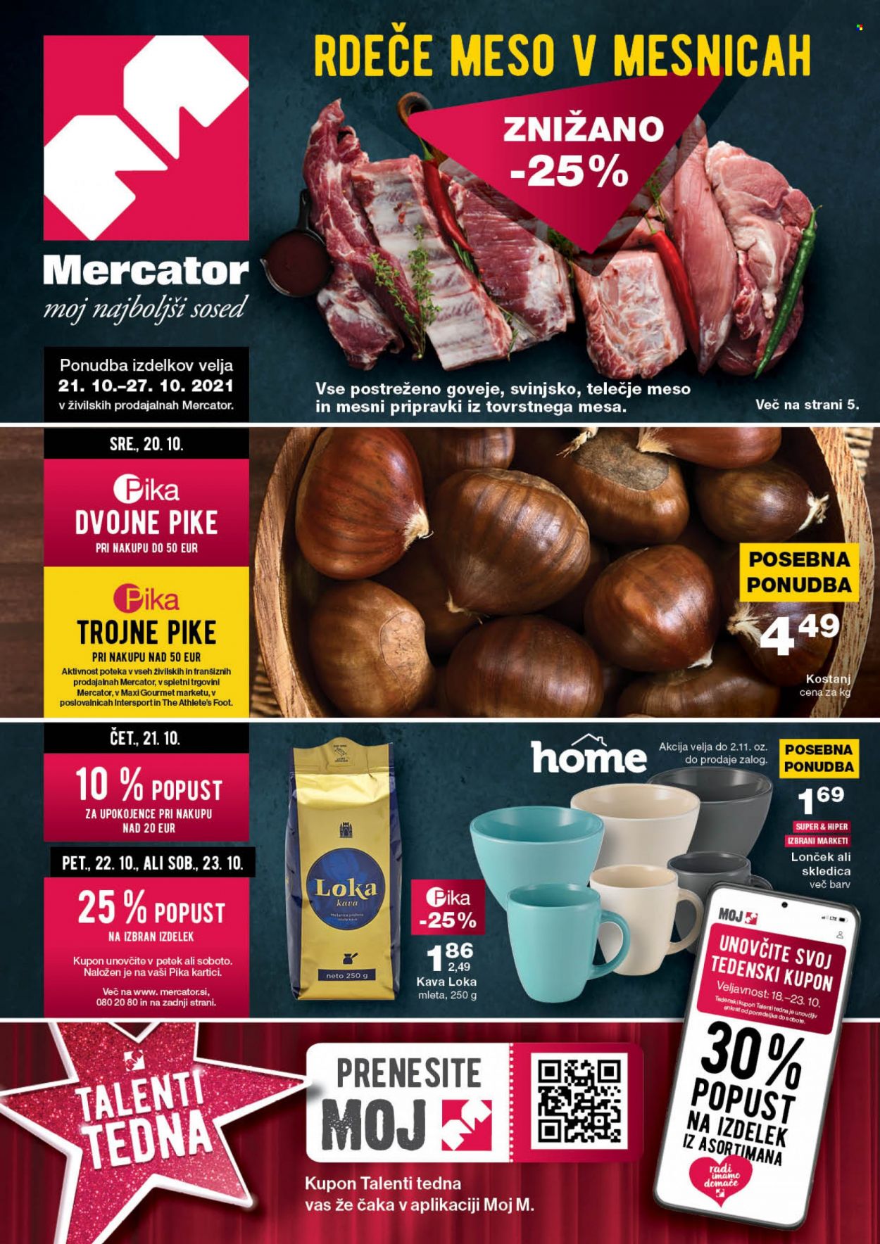 Mercator katalog - 21.10.2021 - 27.10.2021. Stran 1