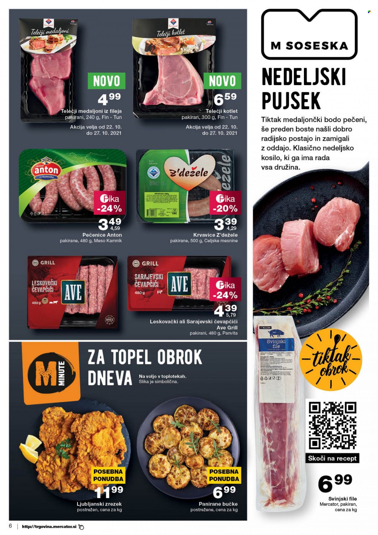Mercator katalog - 21.10.2021 - 27.10.2021. Stran 6