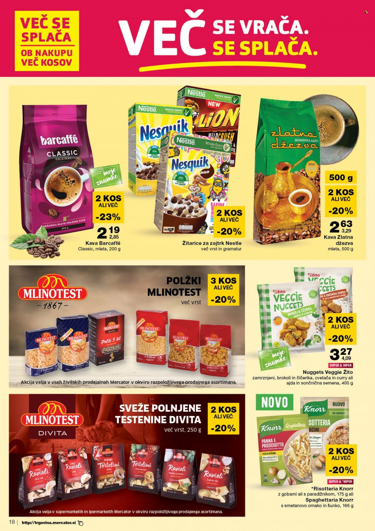 Mercator katalog - 21.10.2021 - 27.10.2021. Stran 18