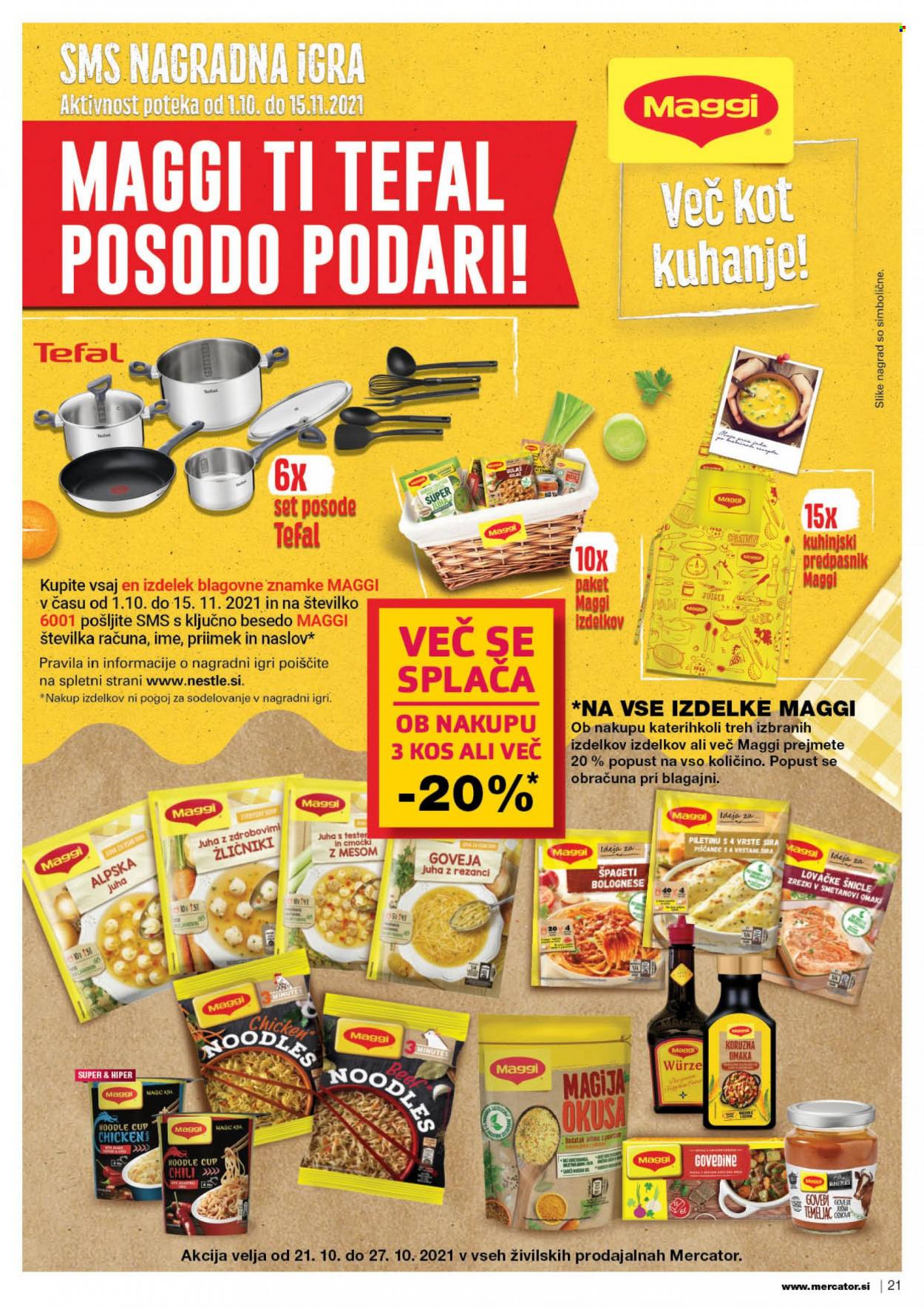 Mercator katalog - 21.10.2021 - 27.10.2021. Stran 21