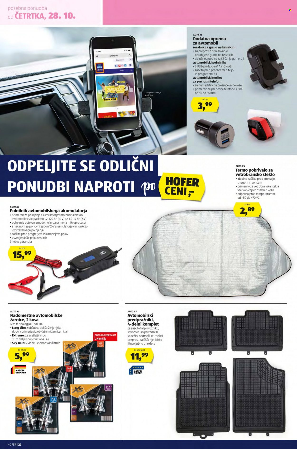 Hofer katalog - 22.10.2021 - 30.10.2021. Stran 22