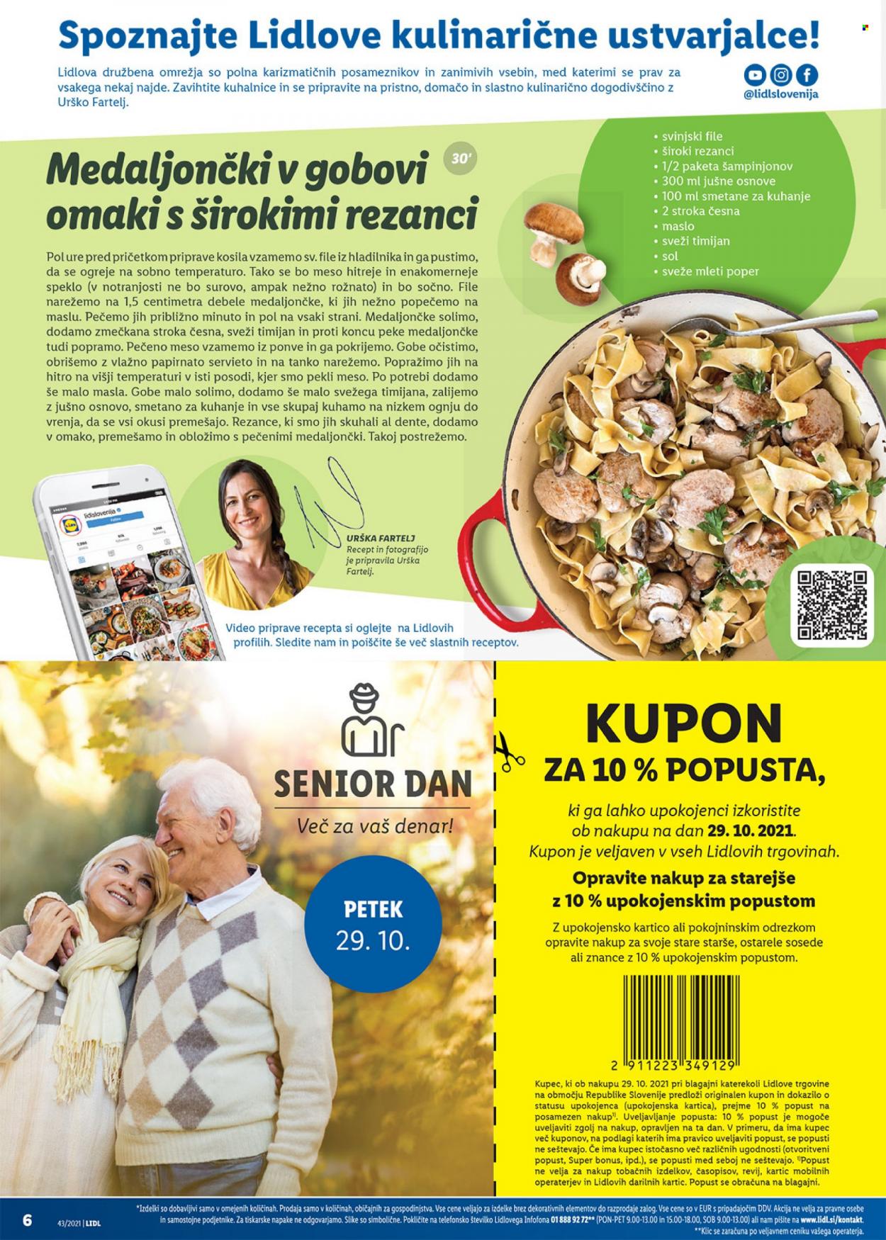 Lidl katalog - 28.10.2021 - 7.11.2021. Stran 6