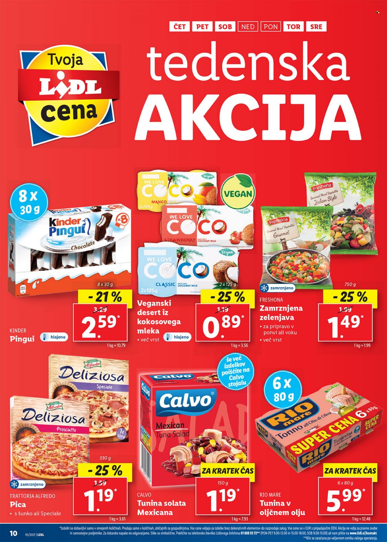 Lidl katalog - 28.10.2021 - 7.11.2021. Stran 10