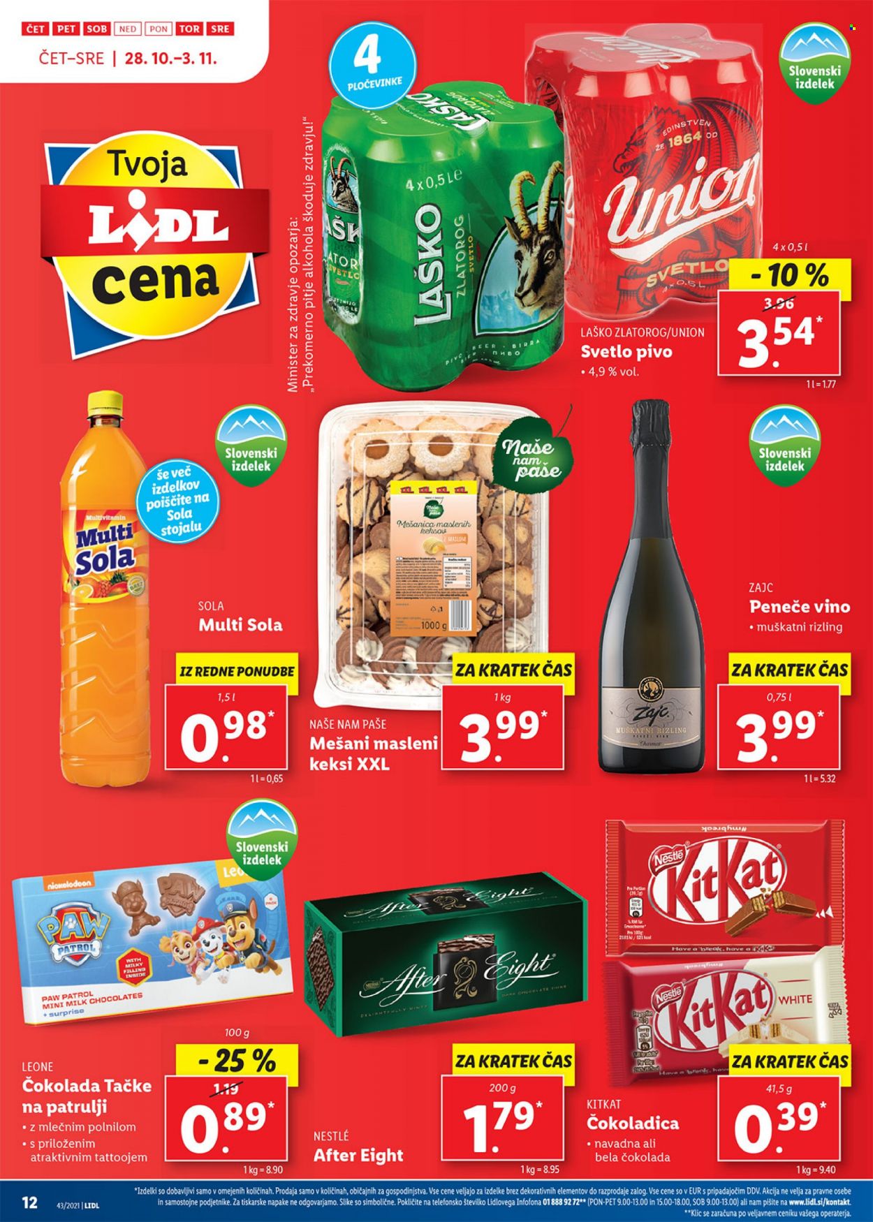Lidl katalog - 28.10.2021 - 7.11.2021. Stran 12