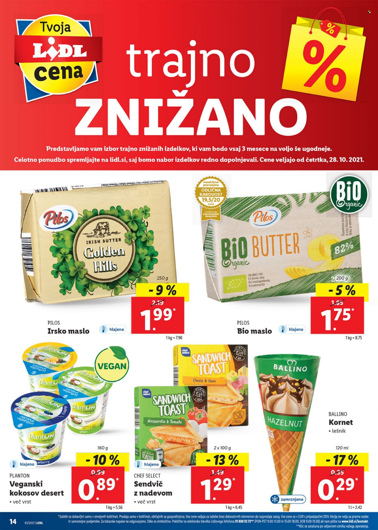 Lidl katalog - 28.10.2021 - 7.11.2021. Stran 14