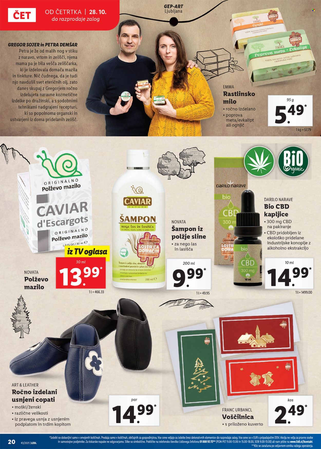 Lidl katalog - 28.10.2021 - 7.11.2021. Stran 20