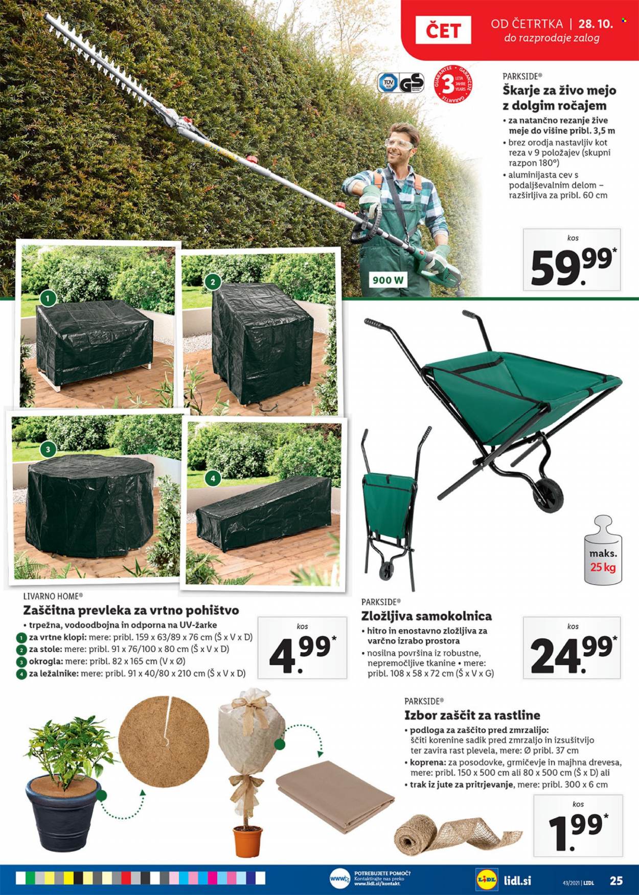 Lidl katalog - 28.10.2021 - 7.11.2021. Stran 25